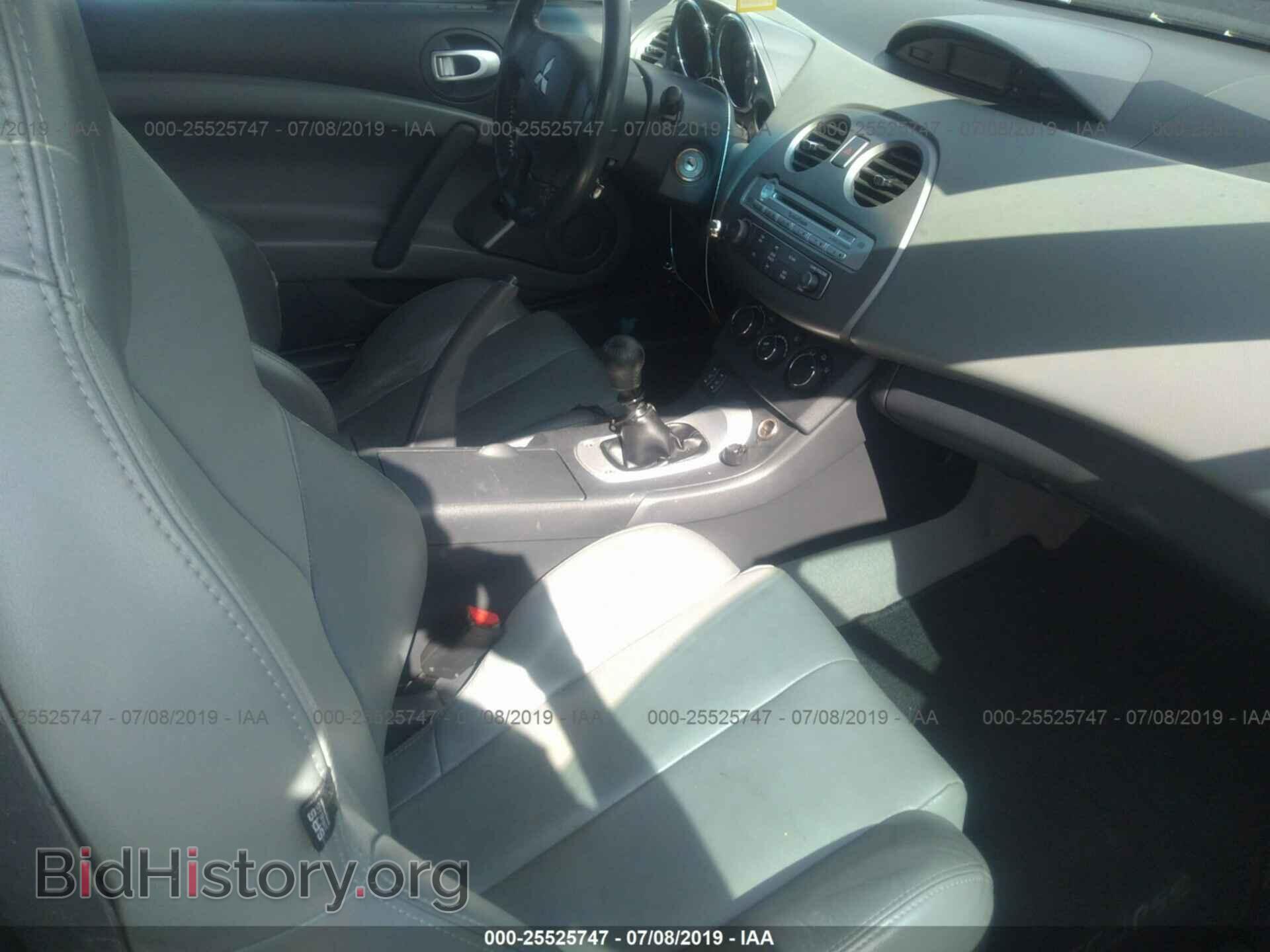 2007 MITSUBISHI ECLIPSE - VIN: 4A3AK34T07E046216 - Photo 5