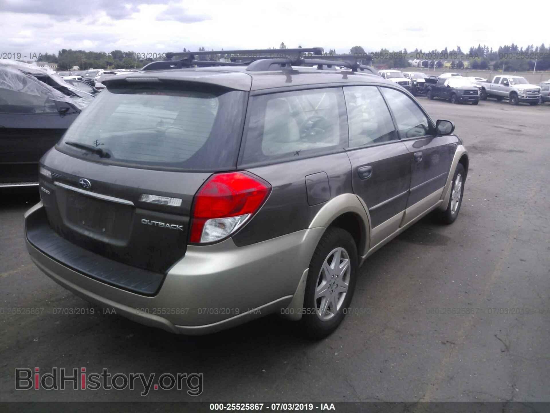 2008 SUBARU OUTBACK - VIN: 4S4BP60C386344511 - Photo 4