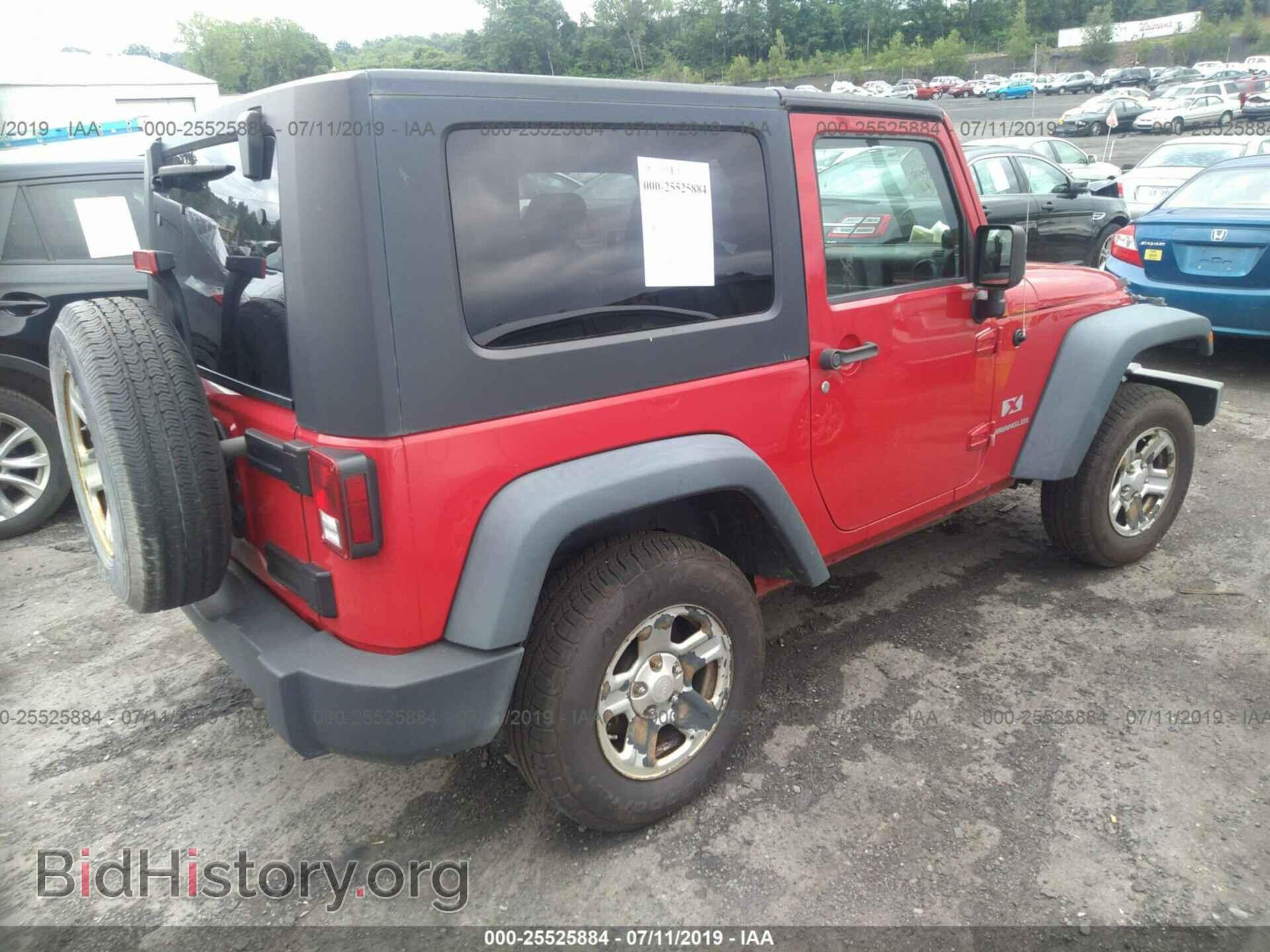 2008 JEEP WRANGLER - VIN: 1J4FA24138L555695 - Фото 4