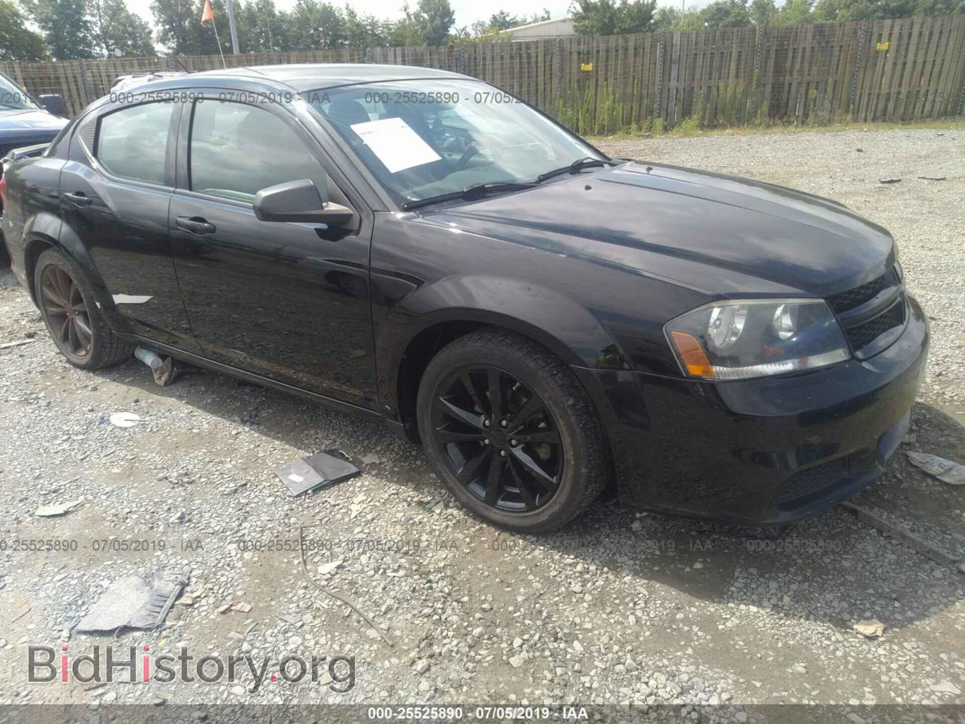 Photo 1C3CDZAG2EN108443 - DODGE AVENGER 2014
