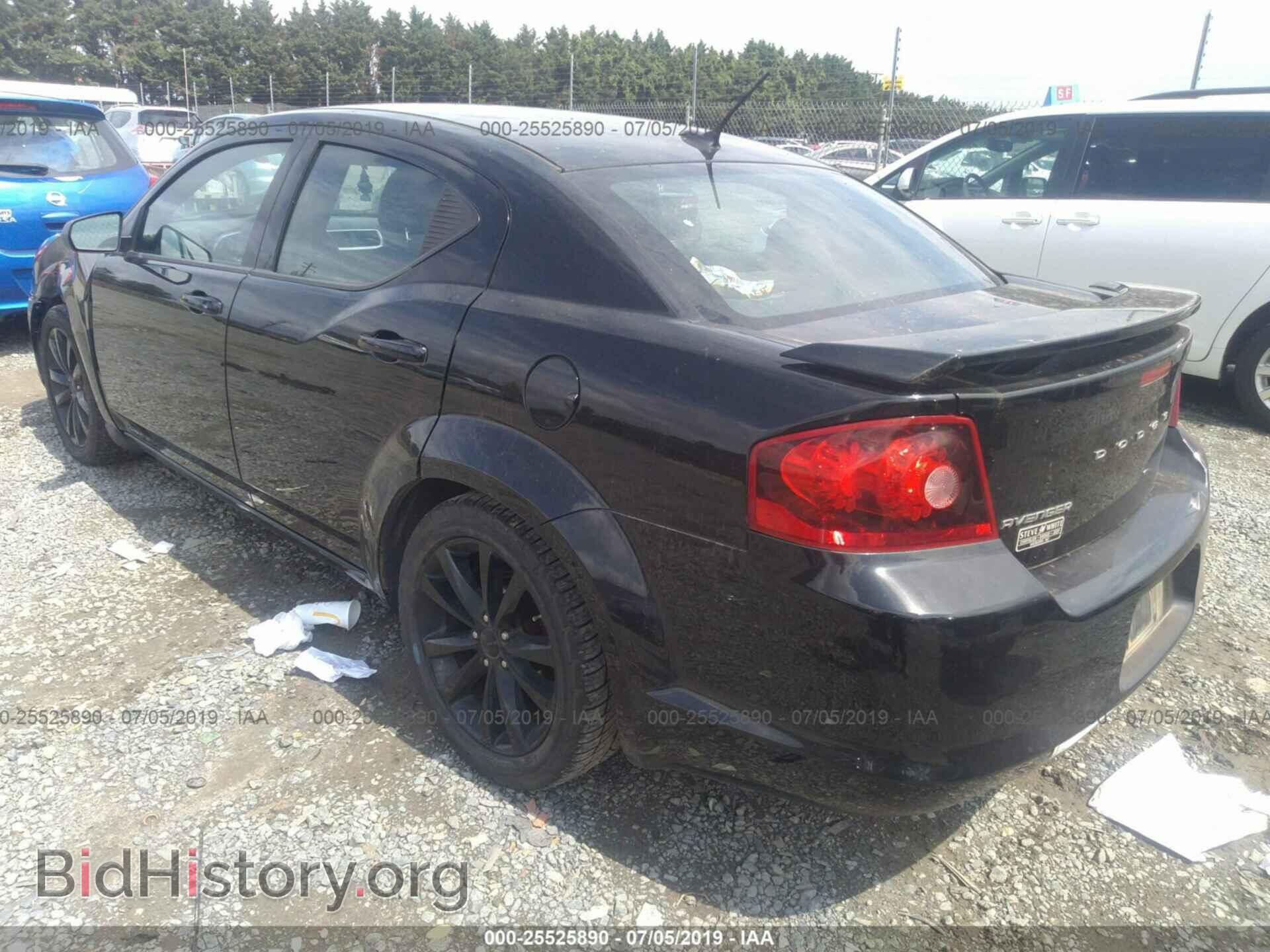 2014 DODGE AVENGER - VIN: 1C3CDZAG2EN108443 - Фото 3