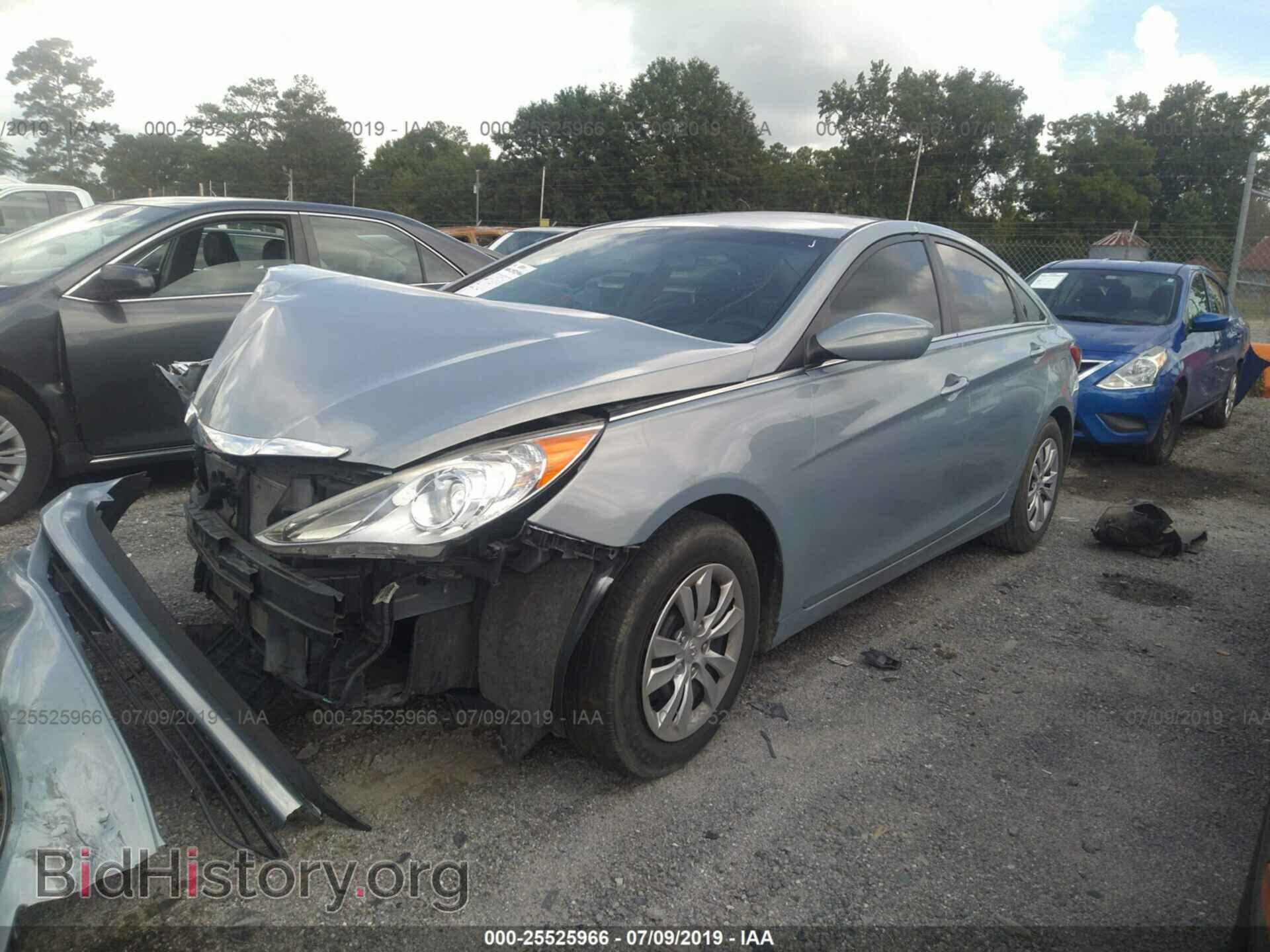2012 HYUNDAI SONATA - VIN: 5NPEB4AC6CH436990 - Photo 2