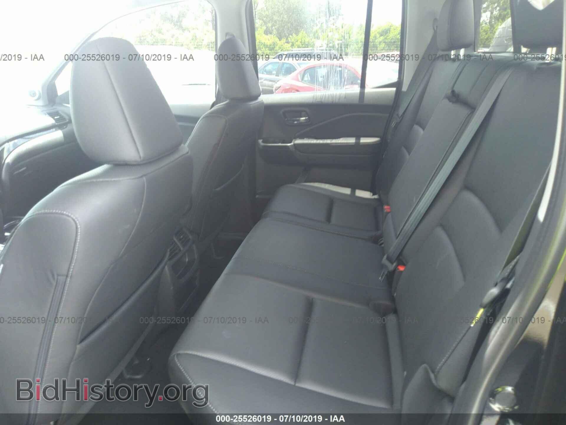 2019 HONDA RIDGELINE - VIN: 5FPYK3F7XKB007312 - Фото 8