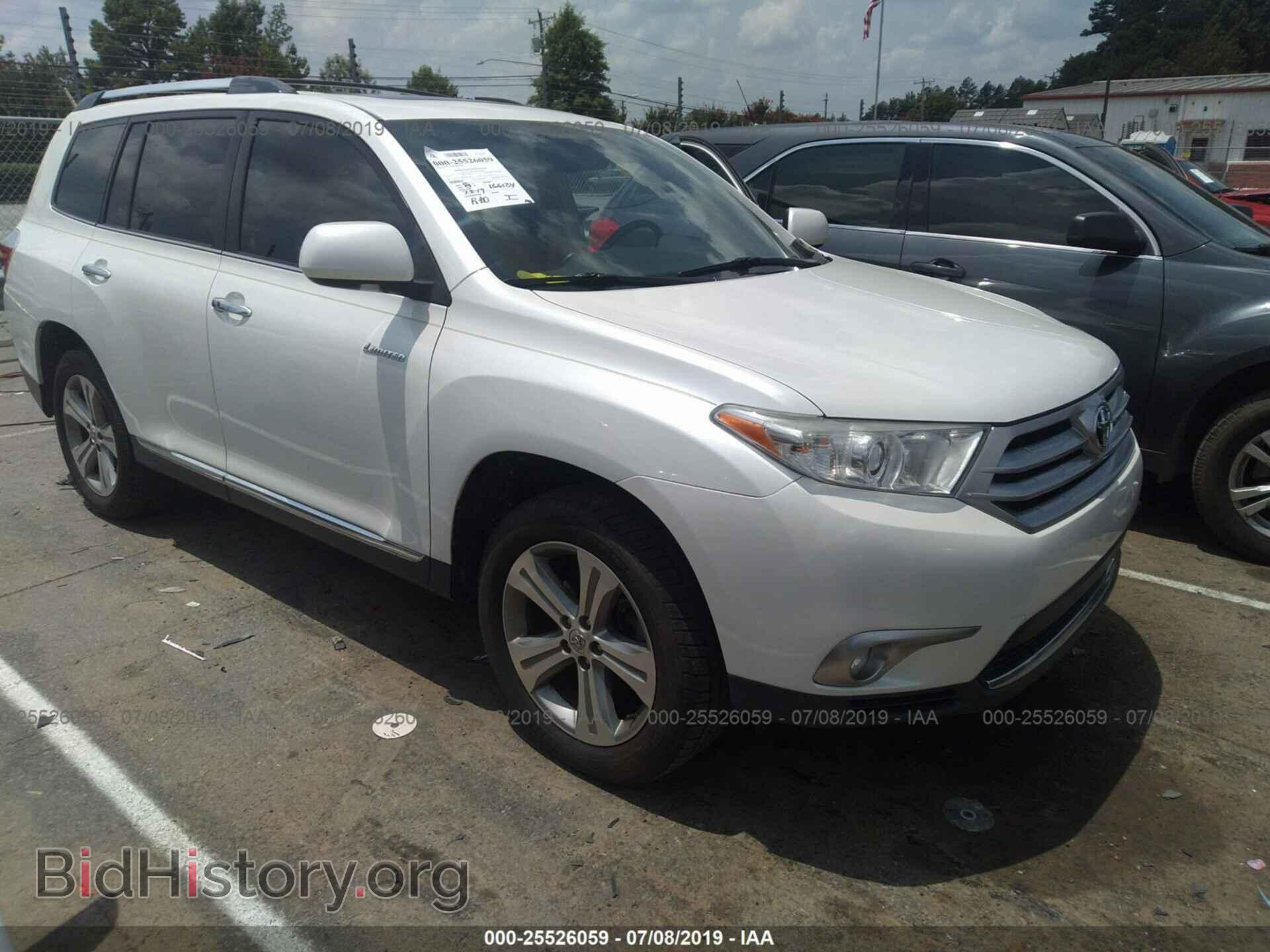 Фотография 5TDYK3EHXBS026733 - TOYOTA HIGHLANDER 2011
