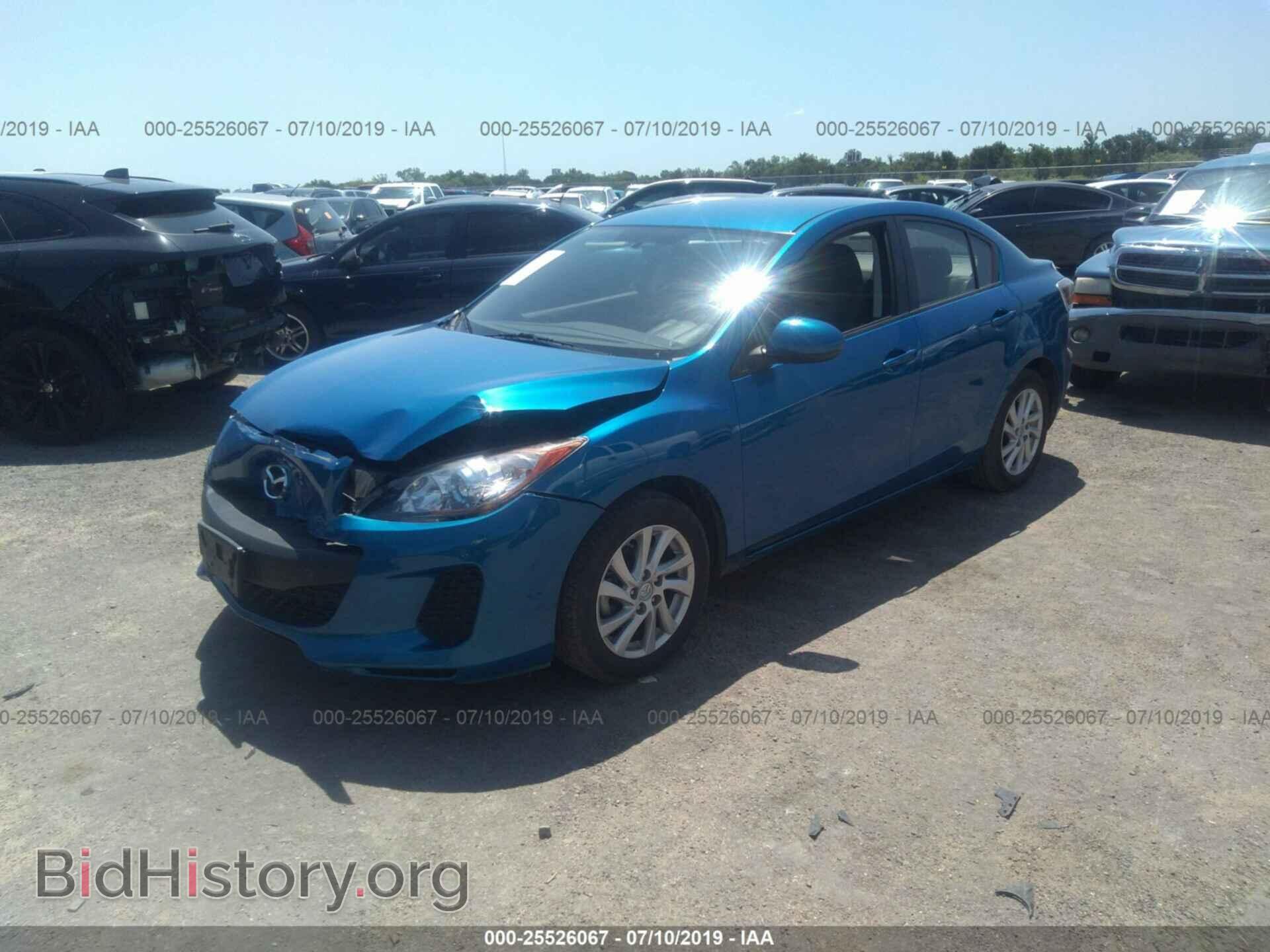 2012 MAZDA 3 - VIN: JM1BL1V75C1577259 - Фото 2