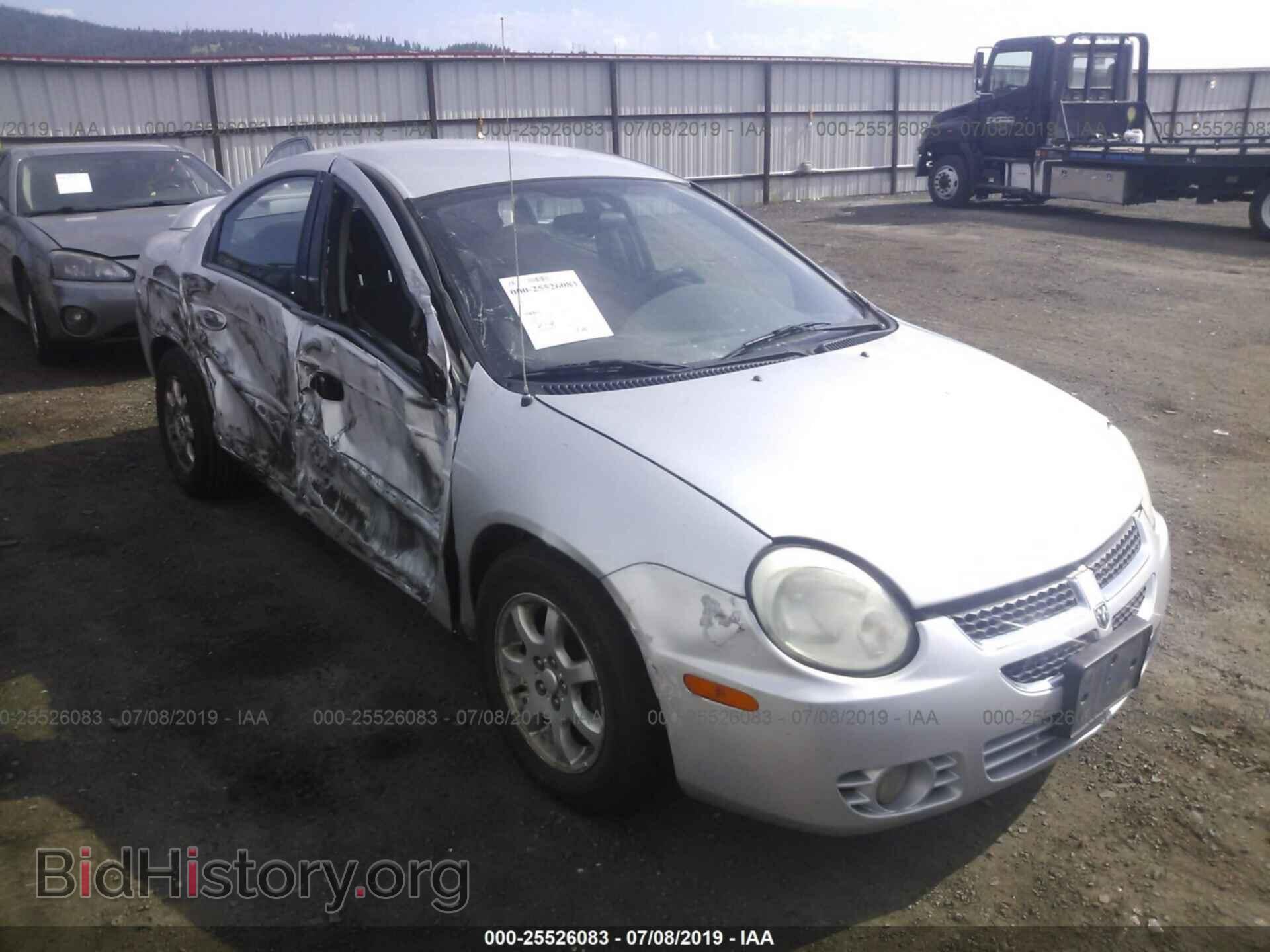 Photo 1B3ES56C04D601858 - DODGE NEON 2004