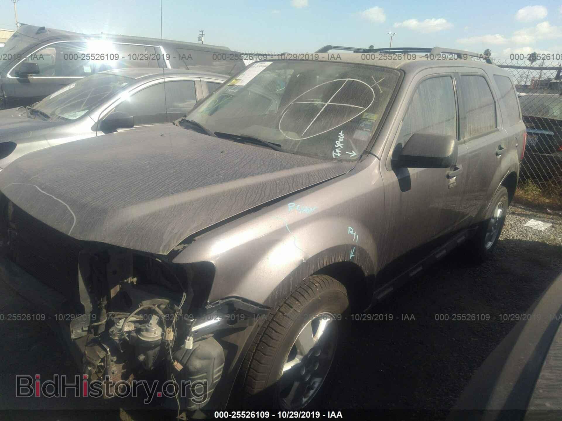 2011 FORD ESCAPE - VIN: 1FMCU9D7XBKA74929 - Фото 2