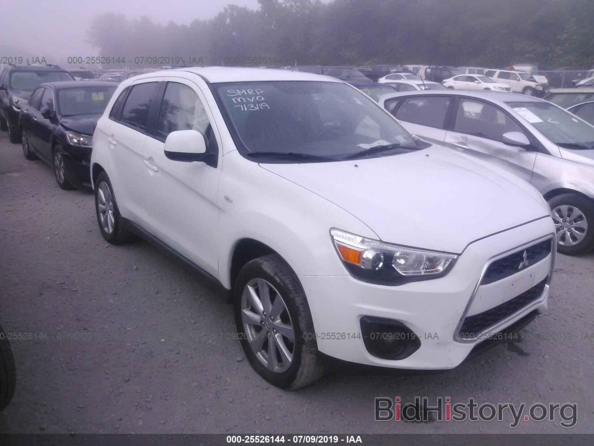 Photo 4A4AR3AU3EE008562 - MITSUBISHI OUTLANDER SPORT 2014