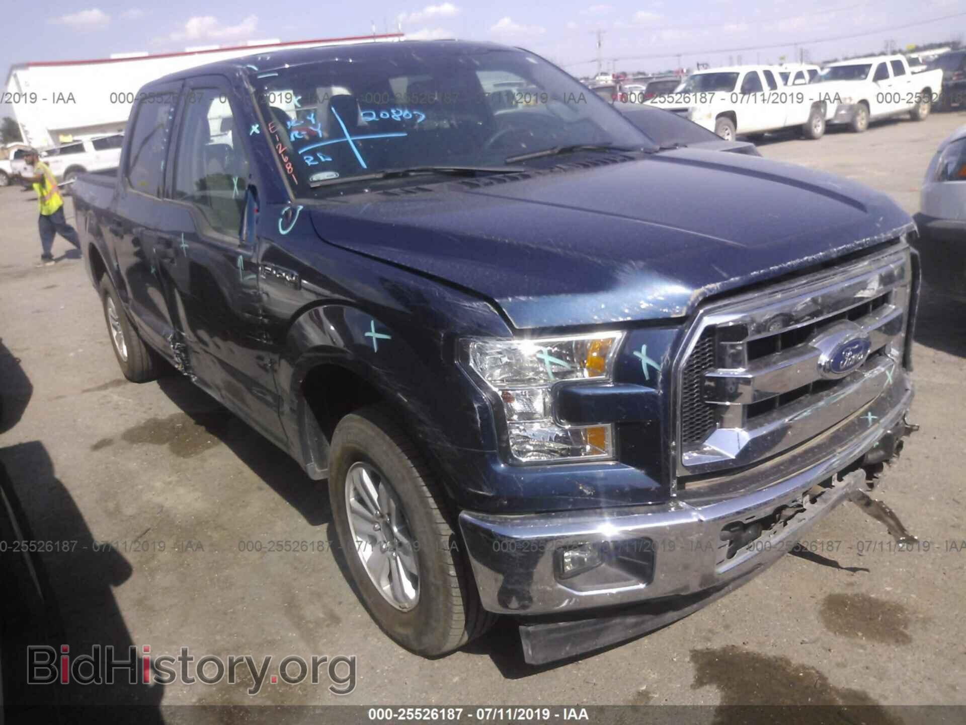 Фотография 1FTEW1C8XHKE12681 - FORD F150 2017