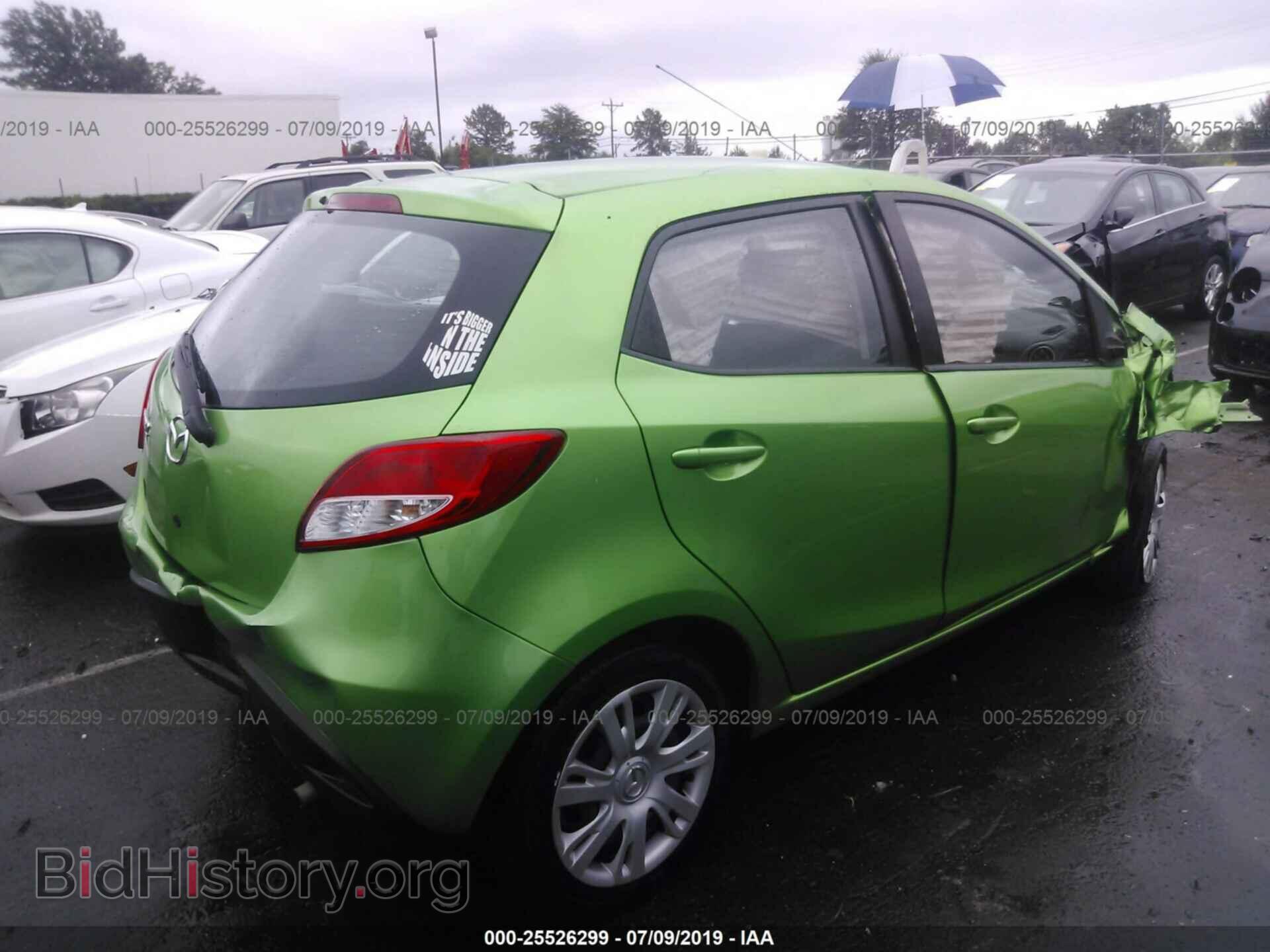2011 MAZDA MAZDA2 - VIN: JM1DE1HY5B0114548 - Фото 4
