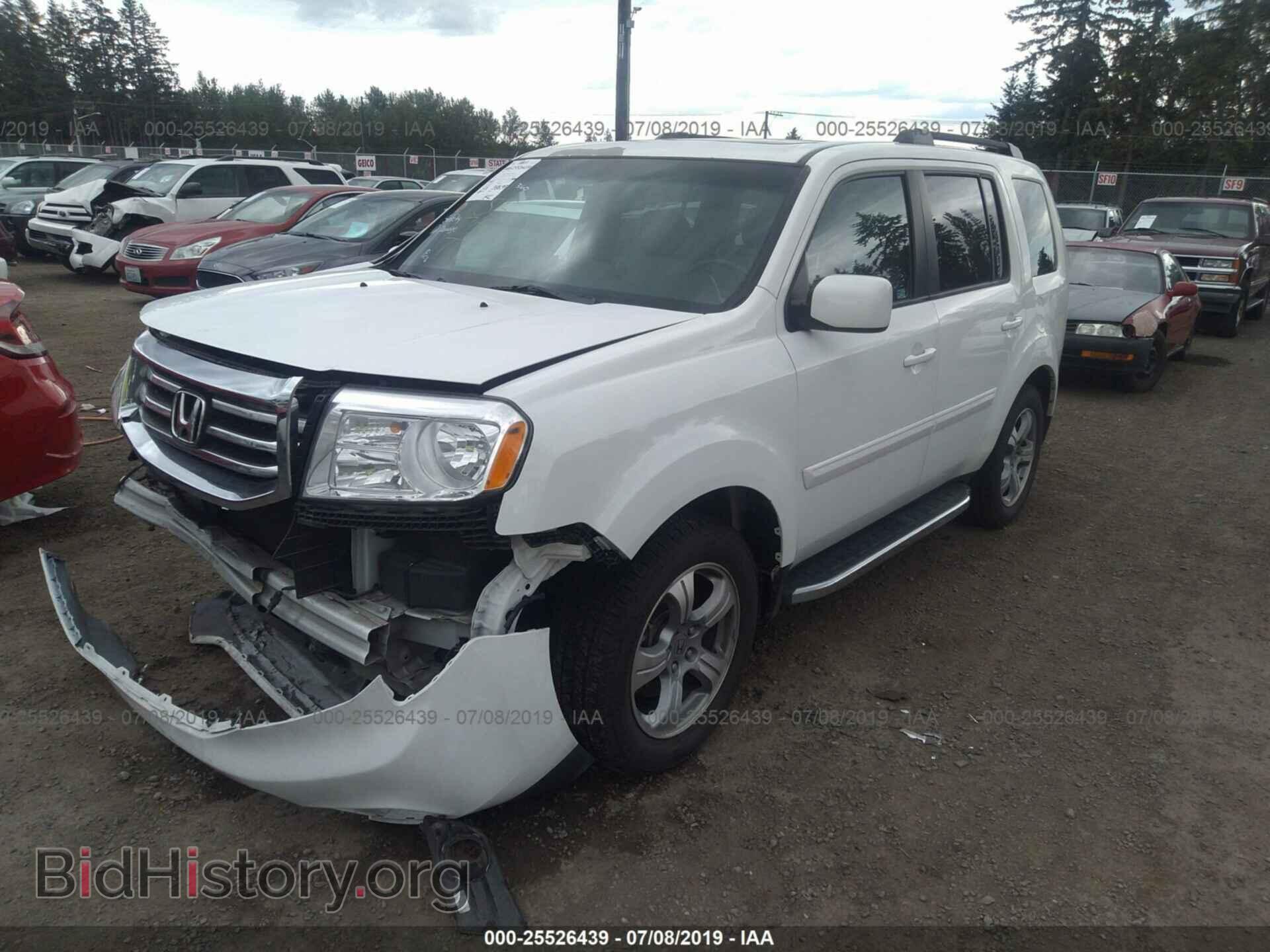 2014 HONDA PILOT - VIN: 5FNYF4H51EB005029 - Фото 2