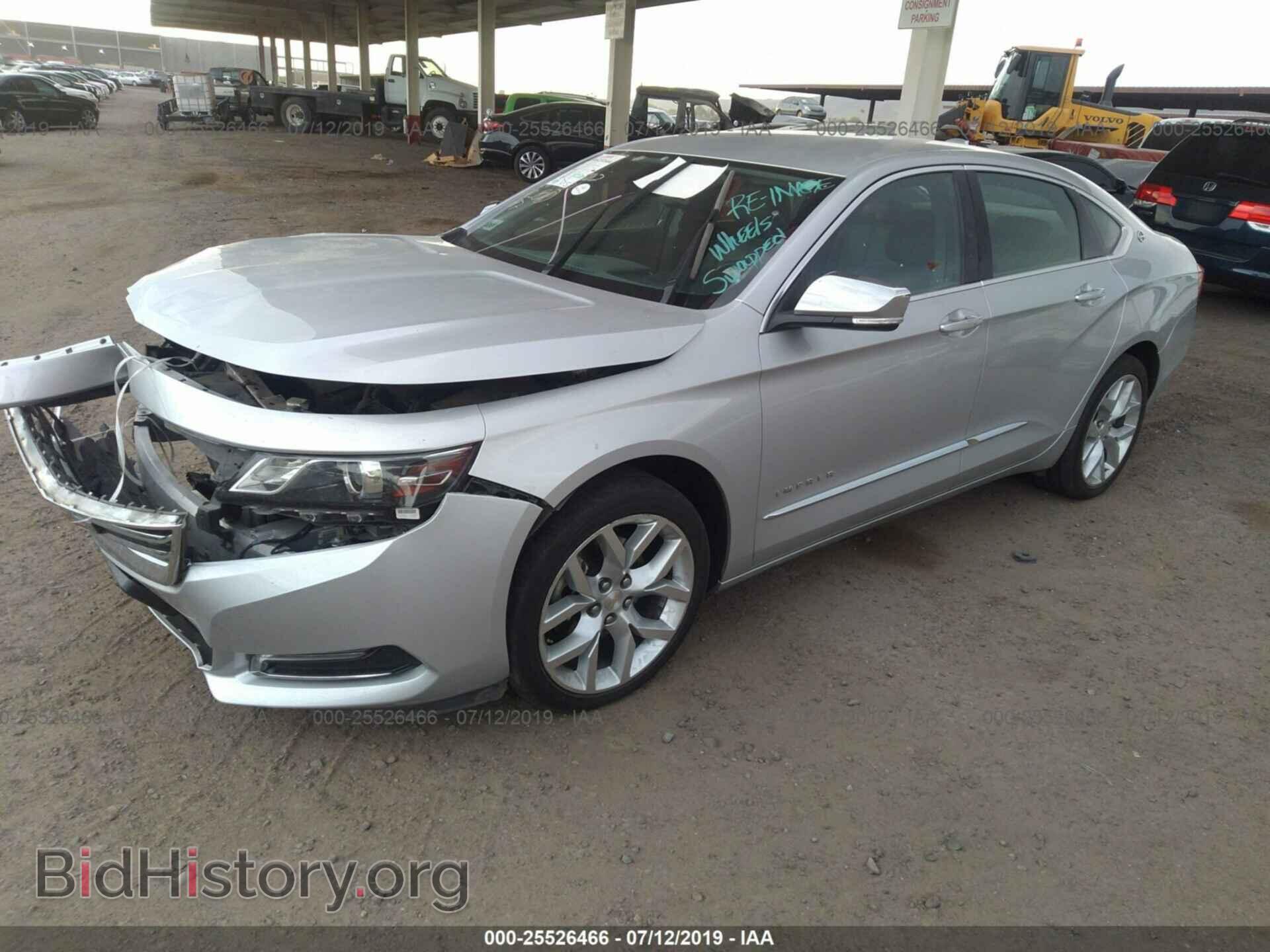 2016 CHEVROLET IMPALA - VIN: 2G1145S3XG9132897 - Фото 2