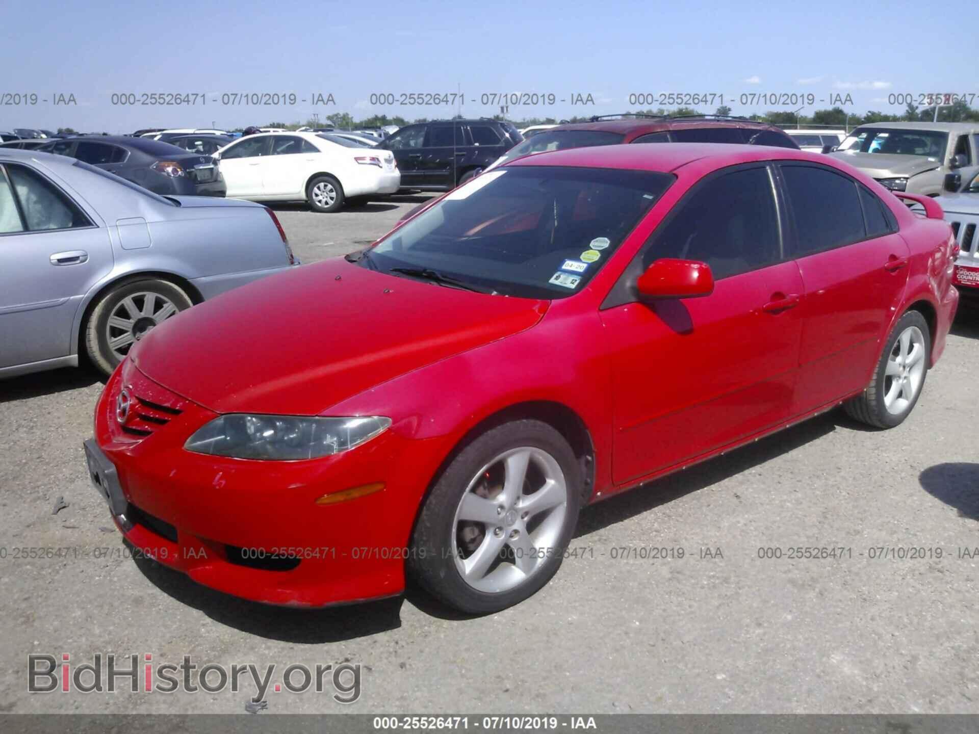 2005 MAZDA 6 - VIN: 1YVHP84C355M36041 - Фото 2