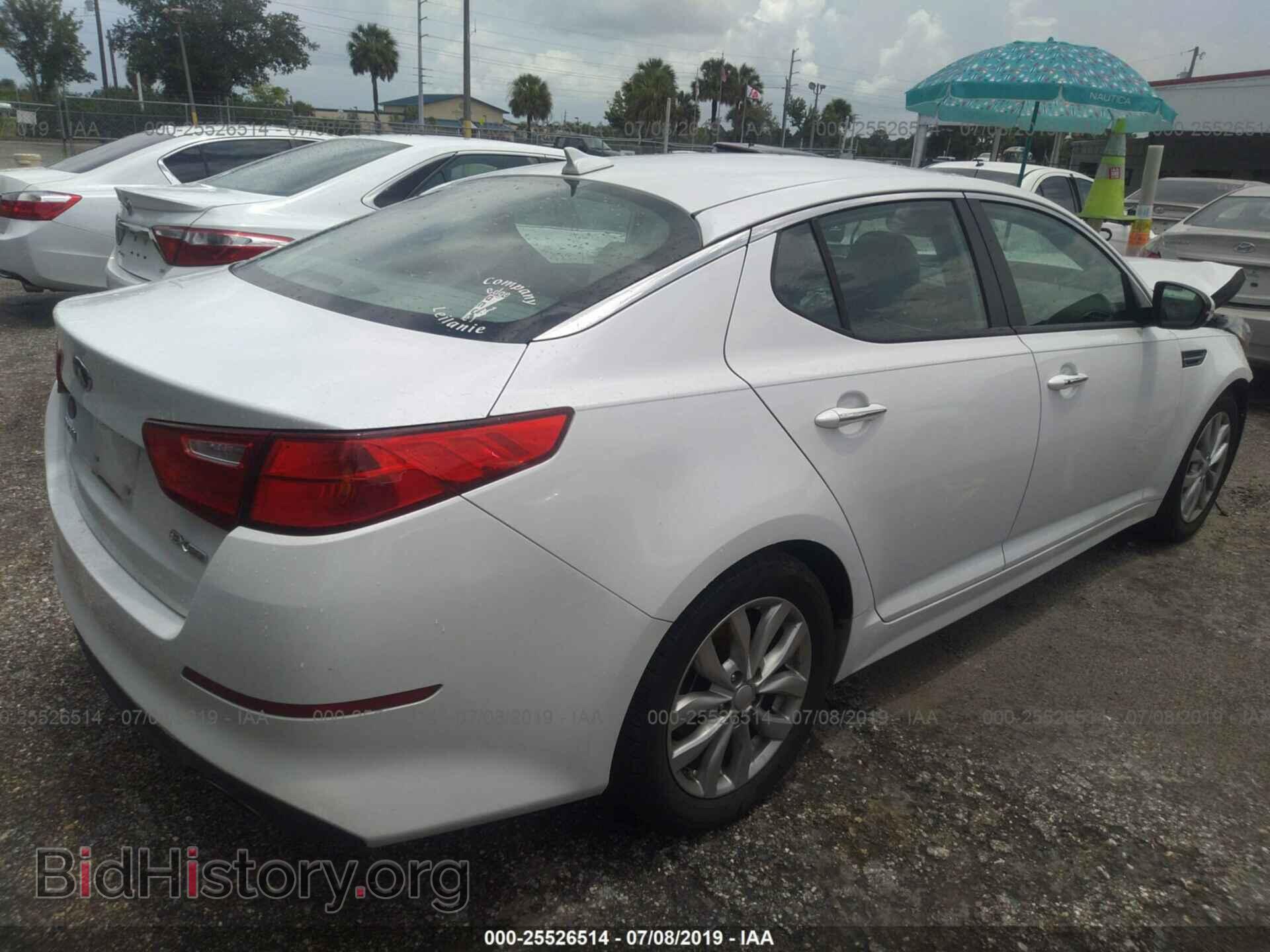 2014 KIA OPTIMA - VIN: 5XXGN4A74EG280417 - Фото 4