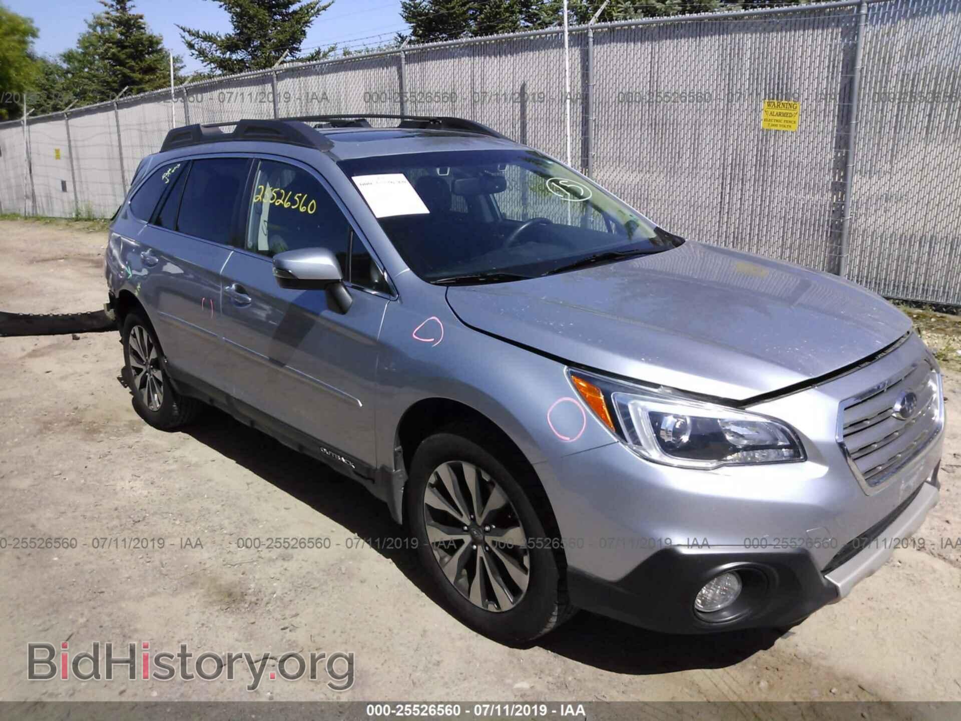 Photo 4S4BSBNC2F3360679 - SUBARU OUTBACK 2015