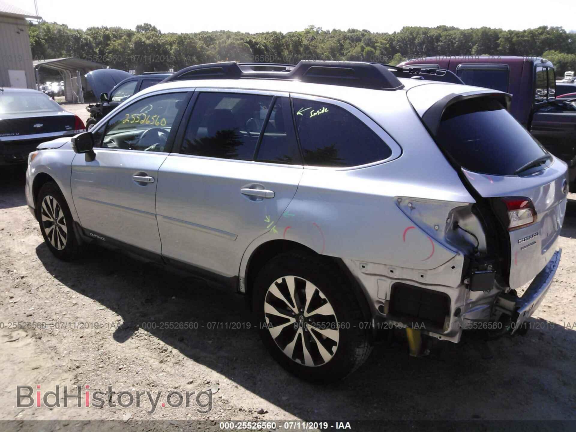 2015 SUBARU OUTBACK - VIN: 4S4BSBNC2F3360679 - Фото 3