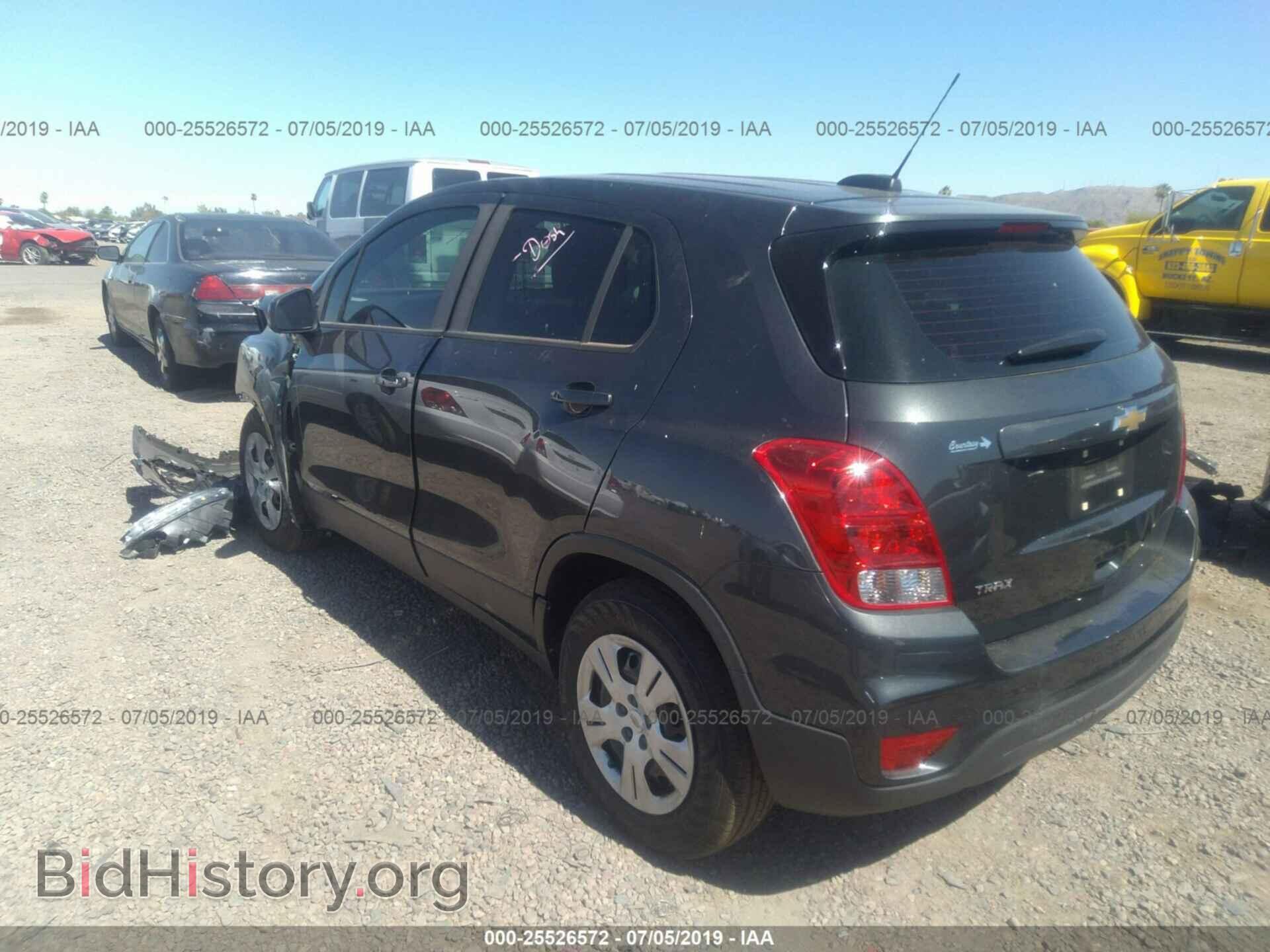 2019 CHEVROLET TRAX - VIN: 3GNCJKSB4KL141073 - Photo 3
