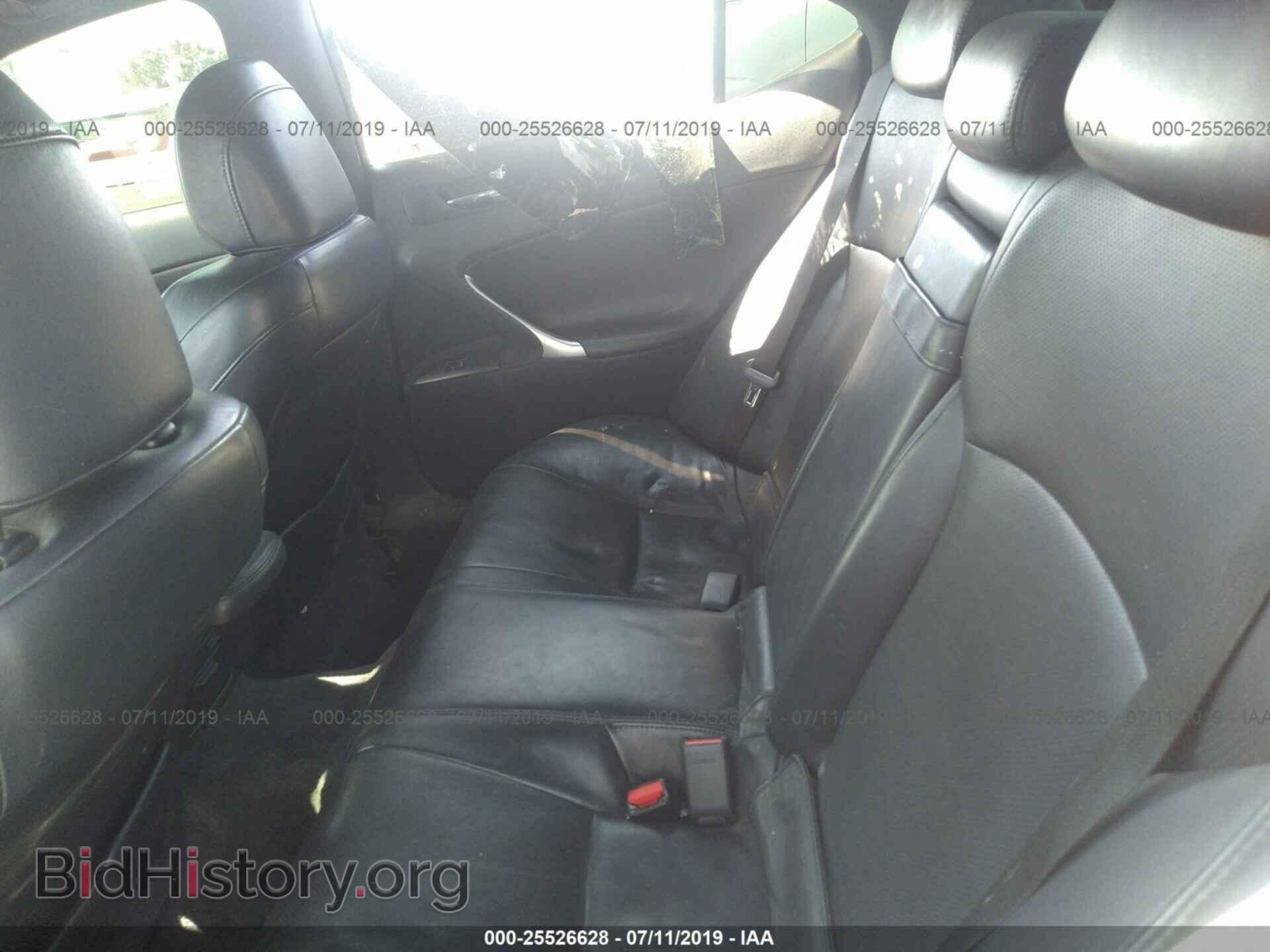 2012 LEXUS IS - VIN: JTHBE5C21C5030585 - Photo 8
