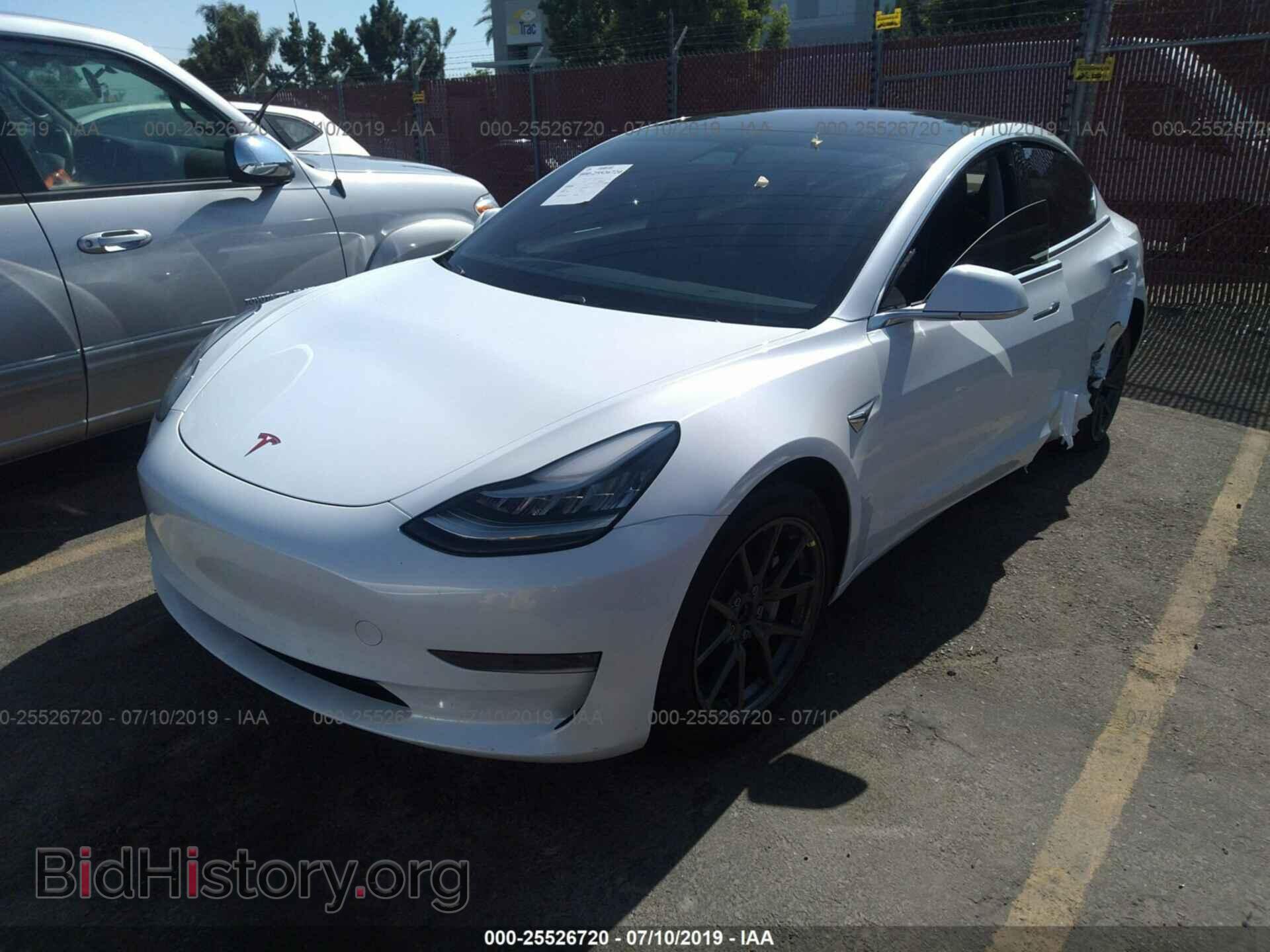 2018 TESLA MODEL 3 - VIN: 5YJ3E1EA5JF035190 - Фото 2