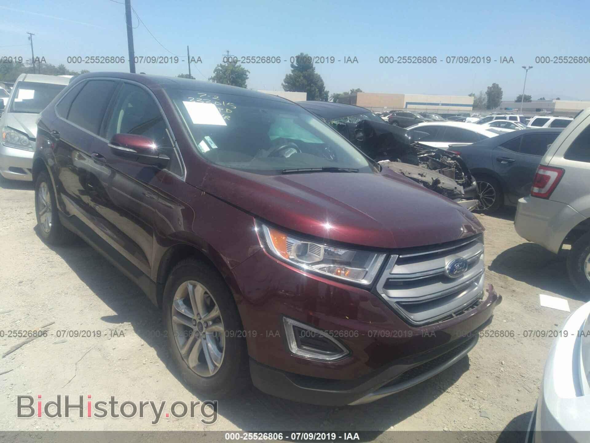 Фотография 2FMPK3J95HBB04805 - FORD EDGE 2017