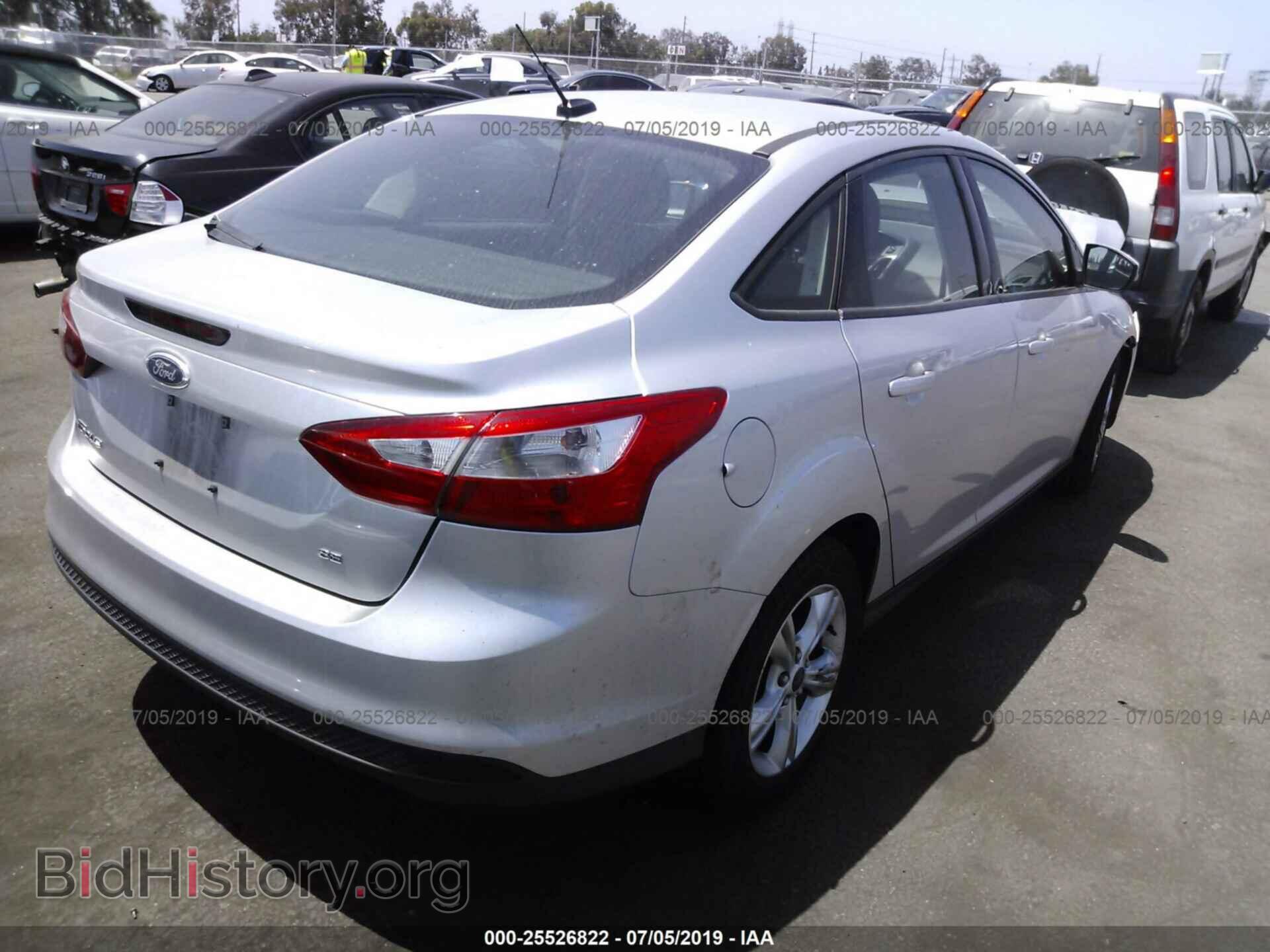 2013 FORD FOCUS - VIN: 1FADP3F25DL376260 - Фото 4