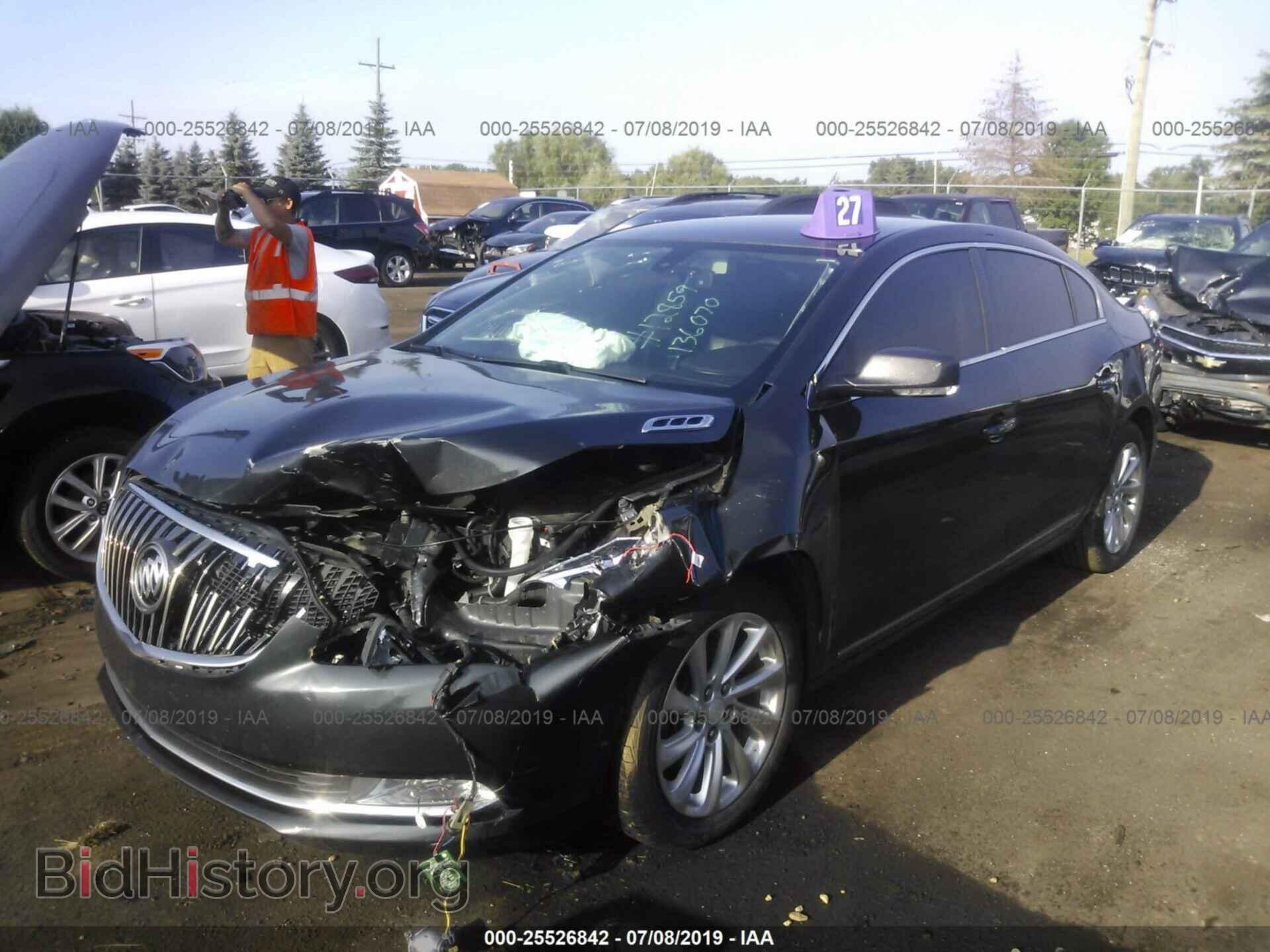 2014 BUICK LACROSSE - VIN: 1G4GB5G30EF136070 - Фото 2