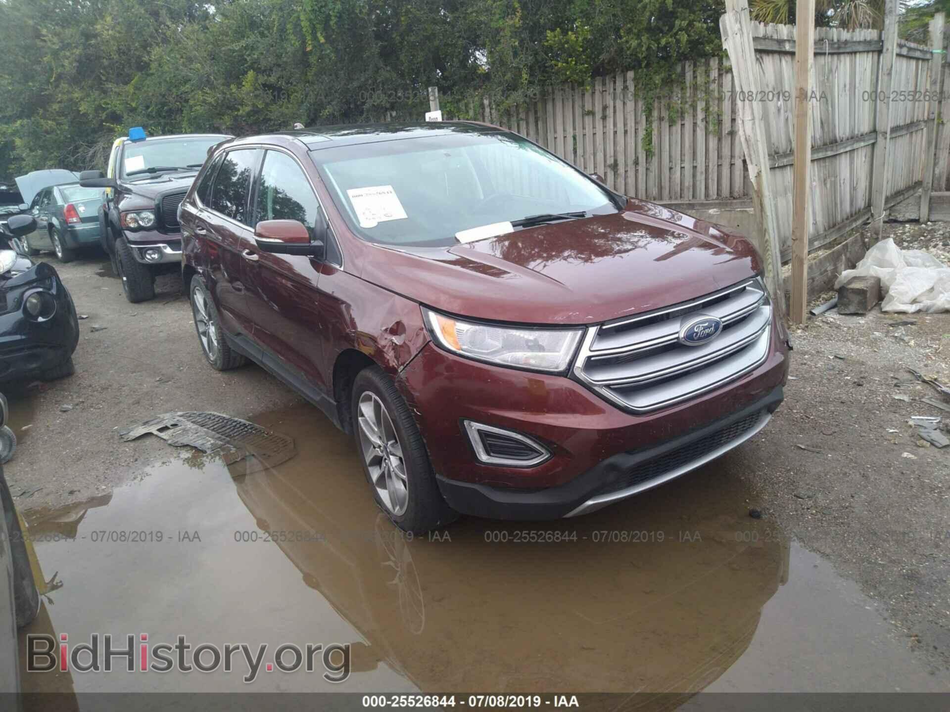 Фотография 2FMTK3K87FBC41892 - FORD EDGE 2015