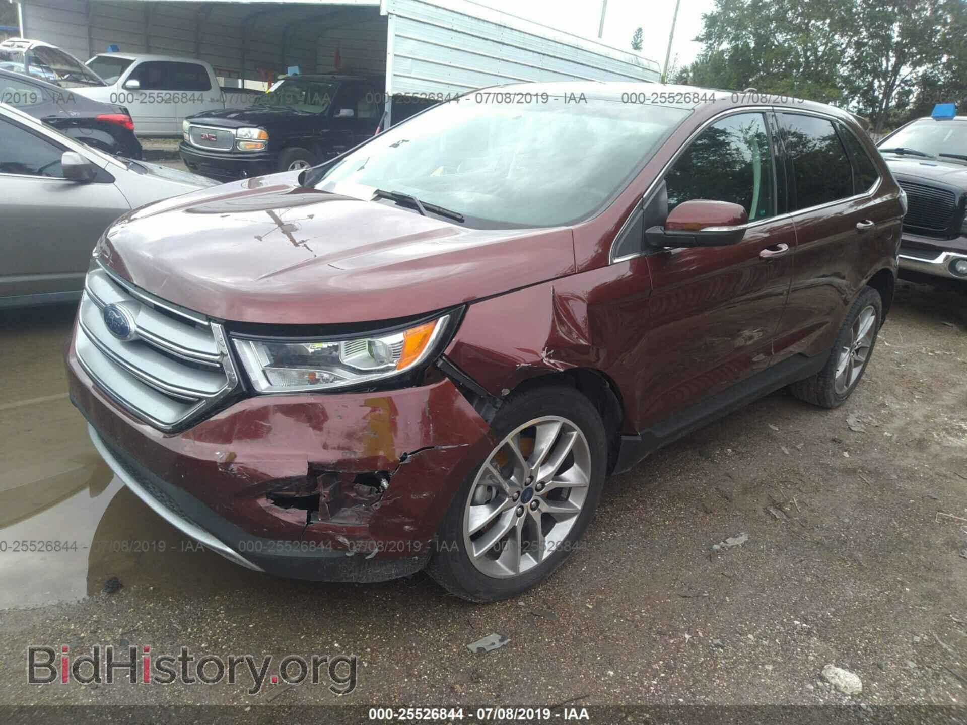 2015 FORD EDGE - VIN: 2FMTK3K87FBC41892 - Photo 2