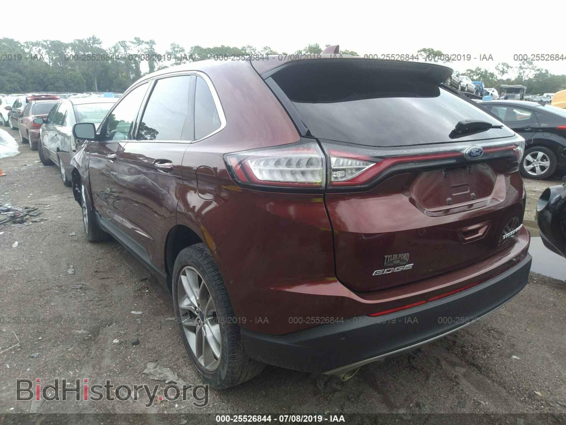 2015 FORD EDGE - VIN: 2FMTK3K87FBC41892 - Photo 3