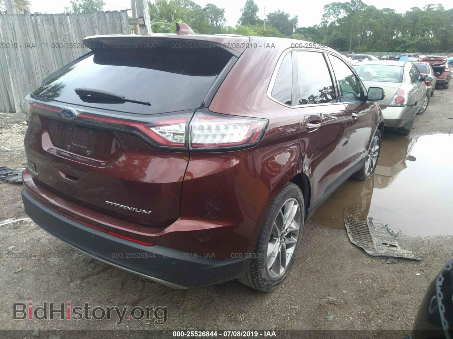2015 FORD EDGE - VIN: 2FMTK3K87FBC41892 - Photo 4