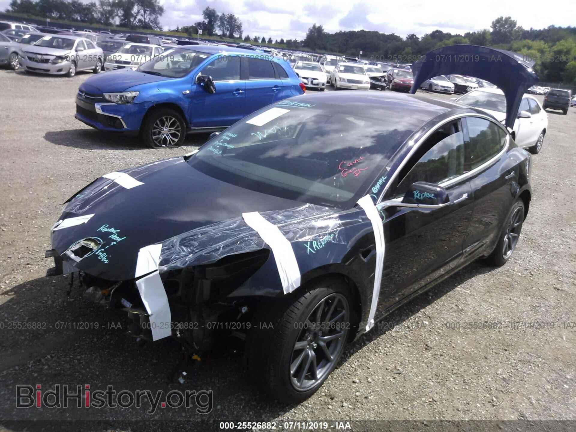 2019 TESLA MODEL 3 - VIN: 5YJ3E1EB2KF198907 - Photo 2
