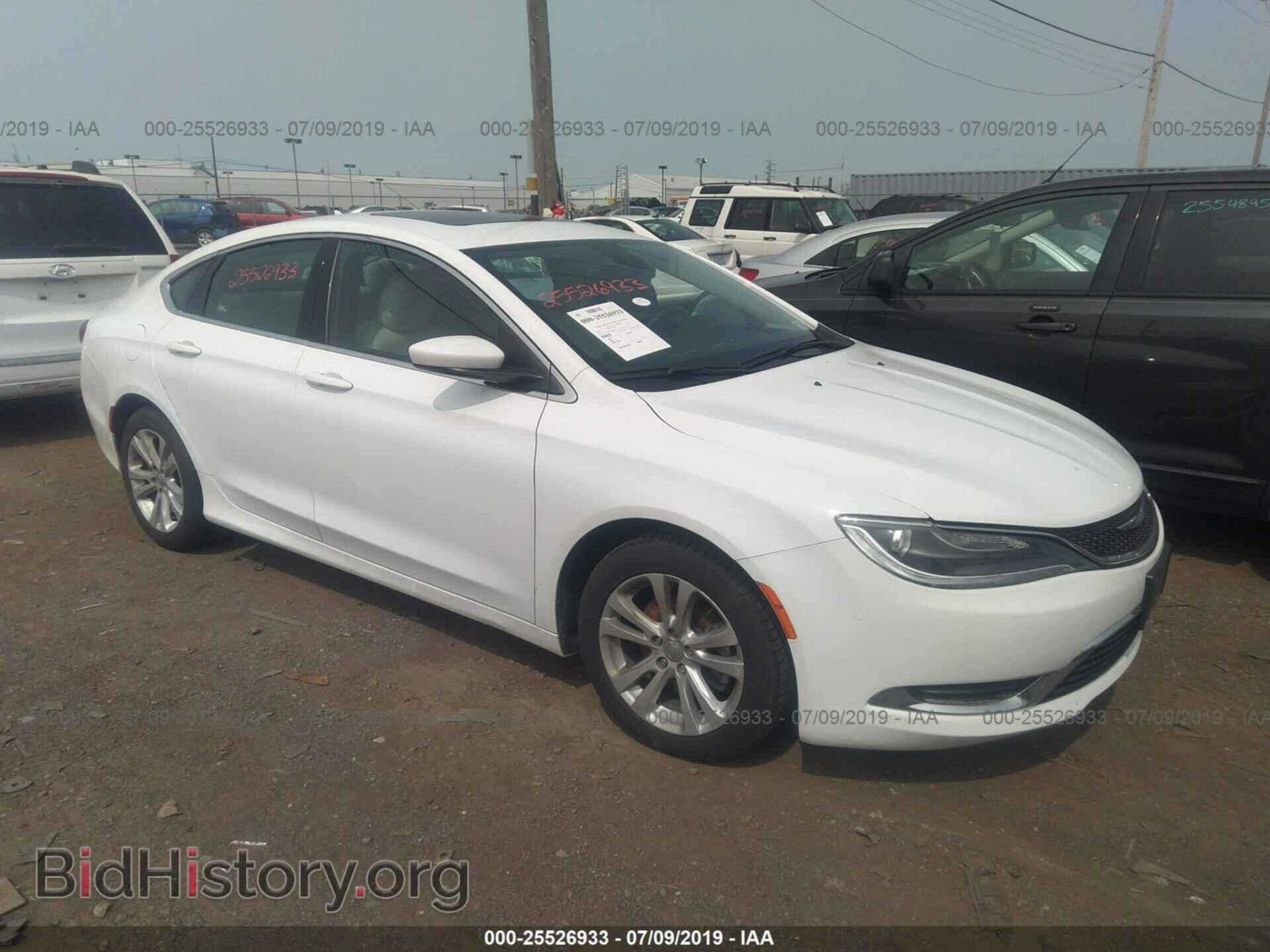 Фотография 1C3CCCAB9GN156772 - CHRYSLER 200 2016