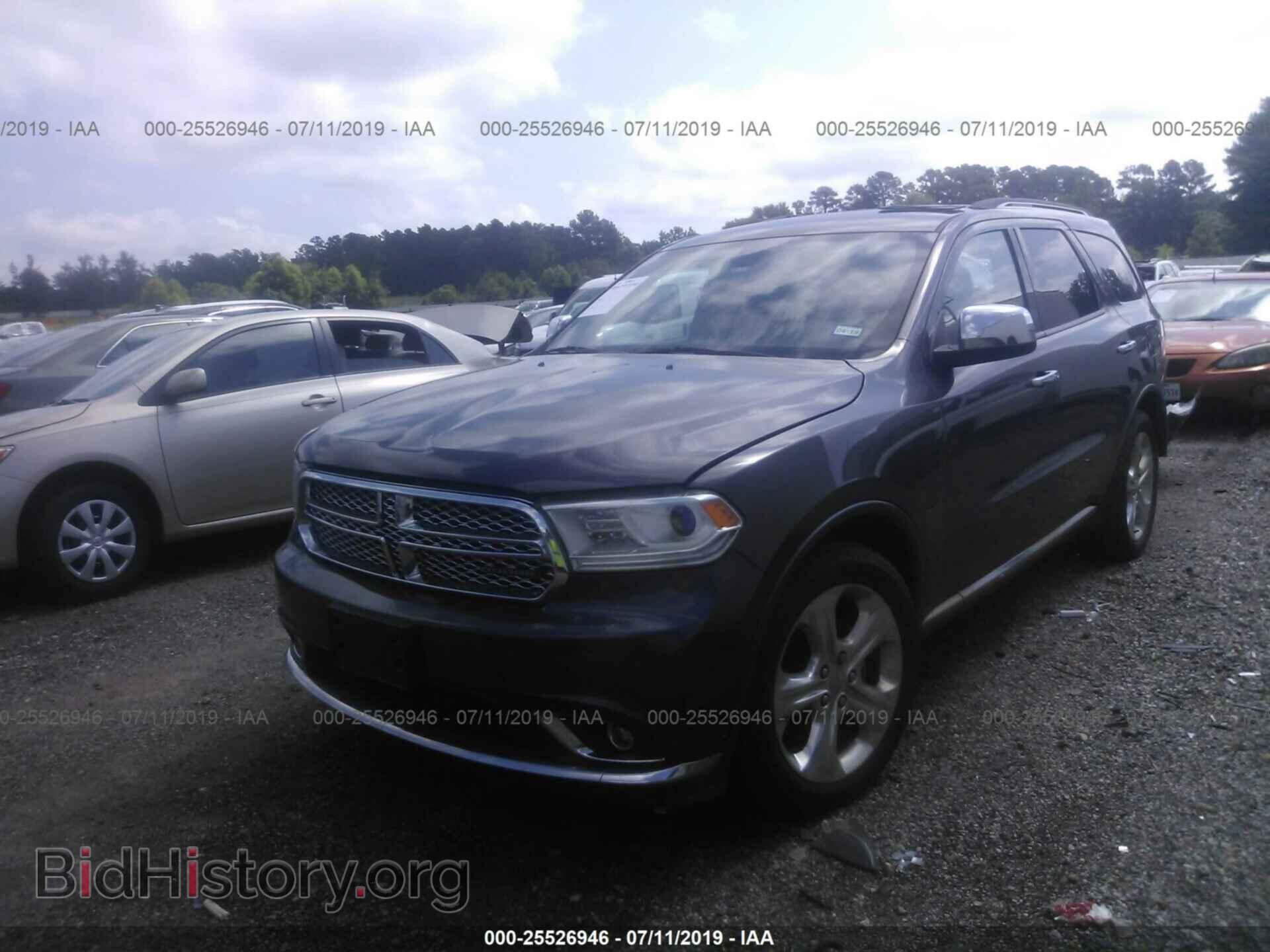 2014 DODGE DURANGO - VIN: 1C4RDHAG1EC494753 - Photo 2