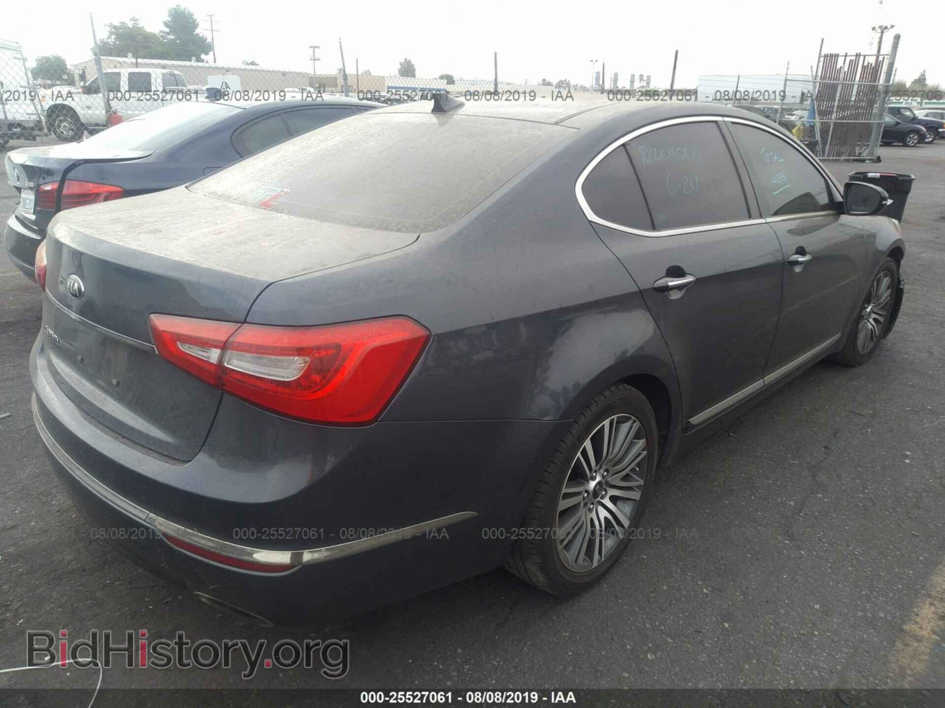 2014 KIA CADENZA - VIN: KNALN4D70E5147004 - Фото 4