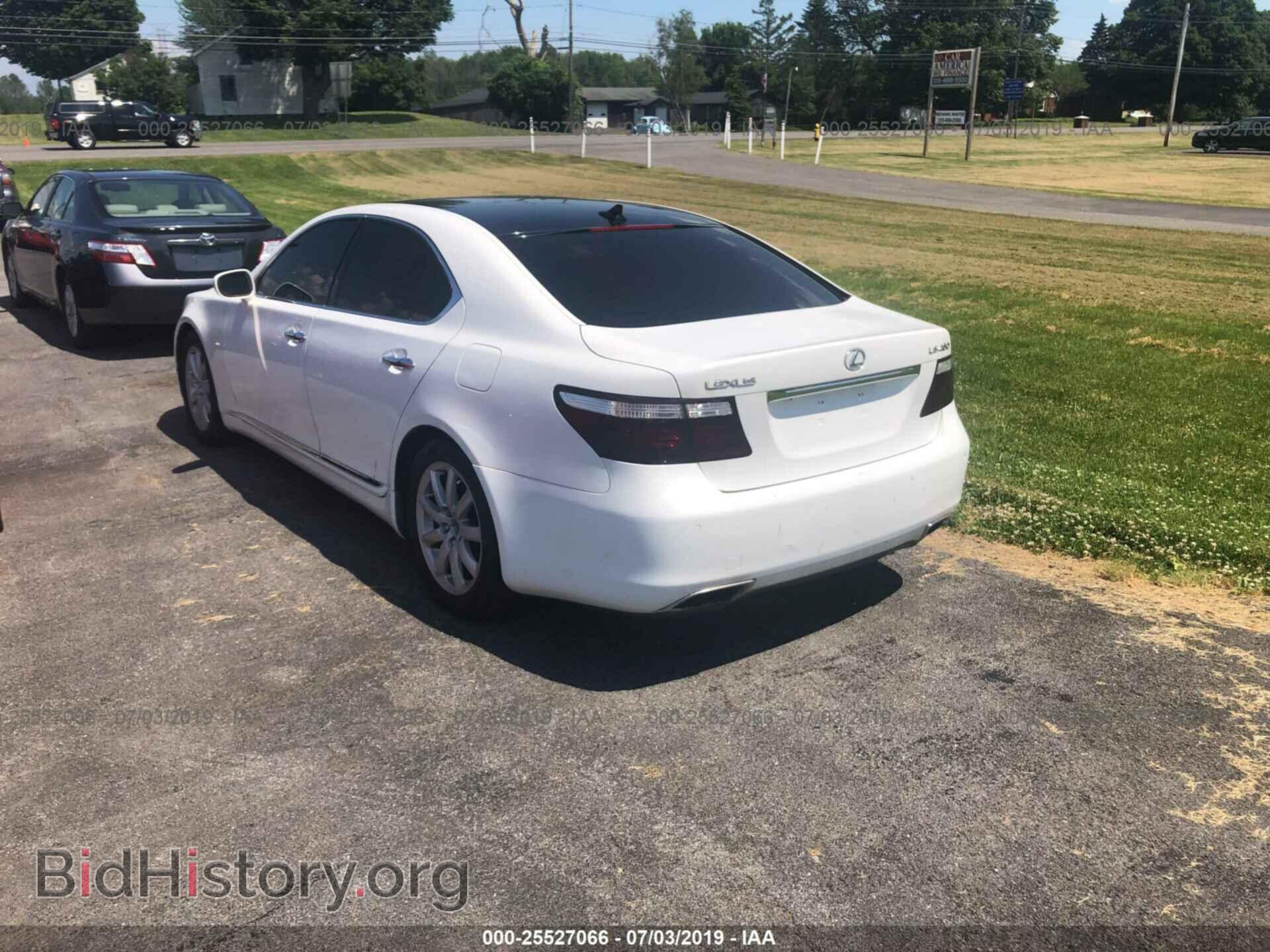 2007 LEXUS LS - VIN: JTHBL46F175045074 - Фото 3