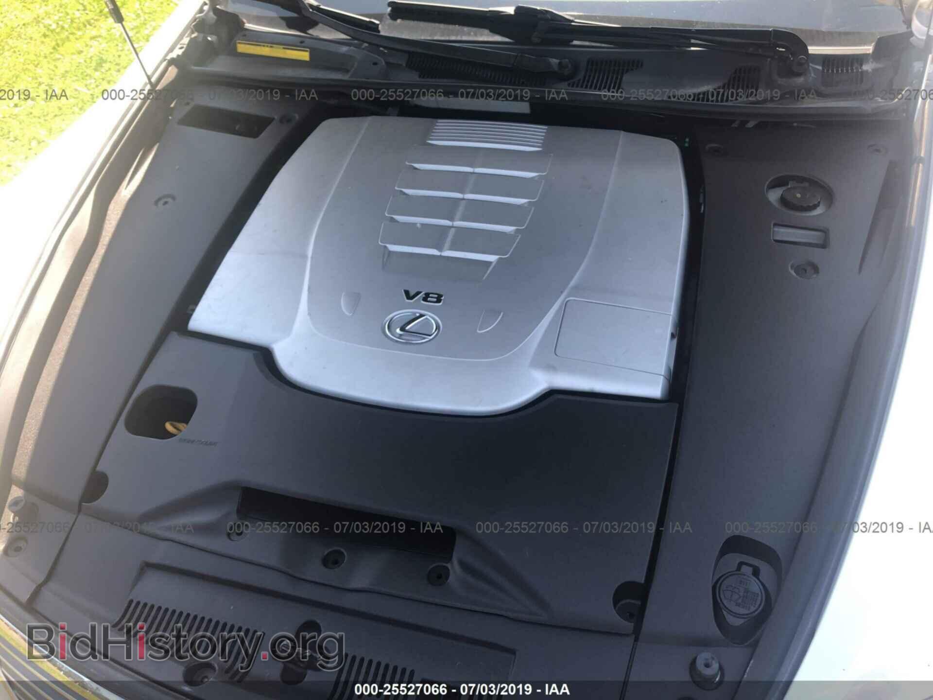 2007 LEXUS LS - VIN: JTHBL46F175045074 - Фото 10