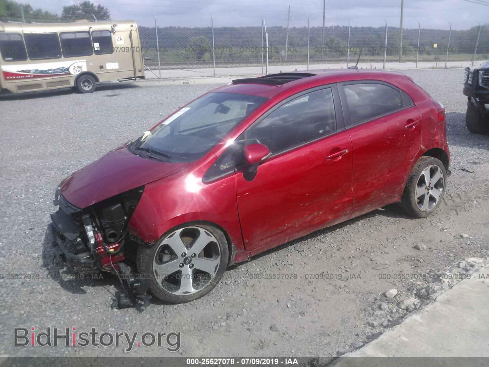 2014 KIA RIO - VIN: KNADN5A3XE6356062 - Фото 2