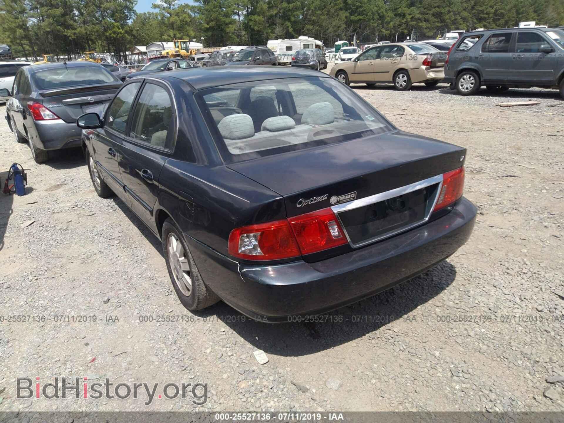2005 KIA OPTIMA - VIN: KNAGD126855400843 - Фото 3