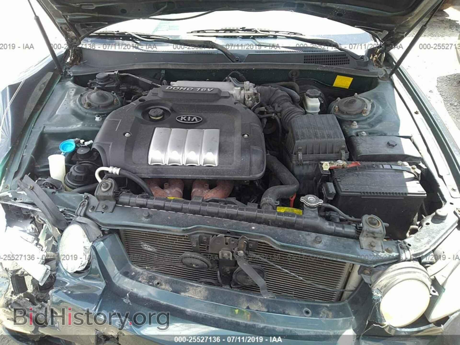 2005 KIA OPTIMA - VIN: KNAGD126855400843 - Фото 10
