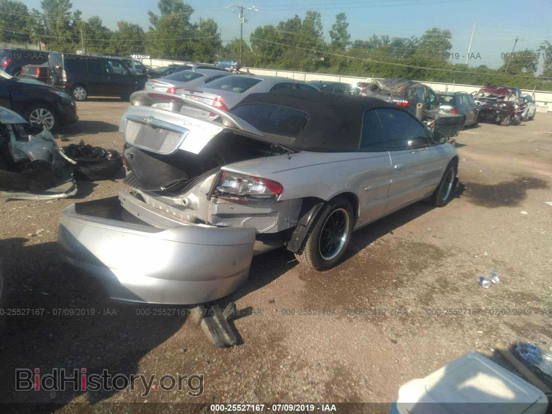 2002 CHRYSLER SEBRING - VIN: 1C3EL65R62N130592 - Фото 4