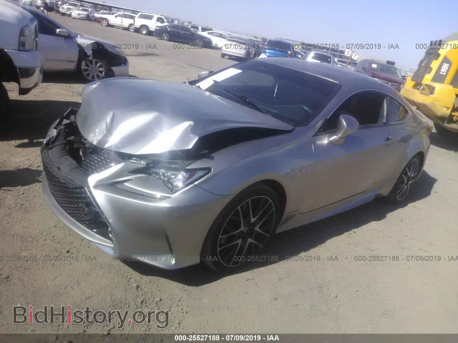 2015 LEXUS RC - VIN: JTHHE5BC4F5003499 - Фото 2