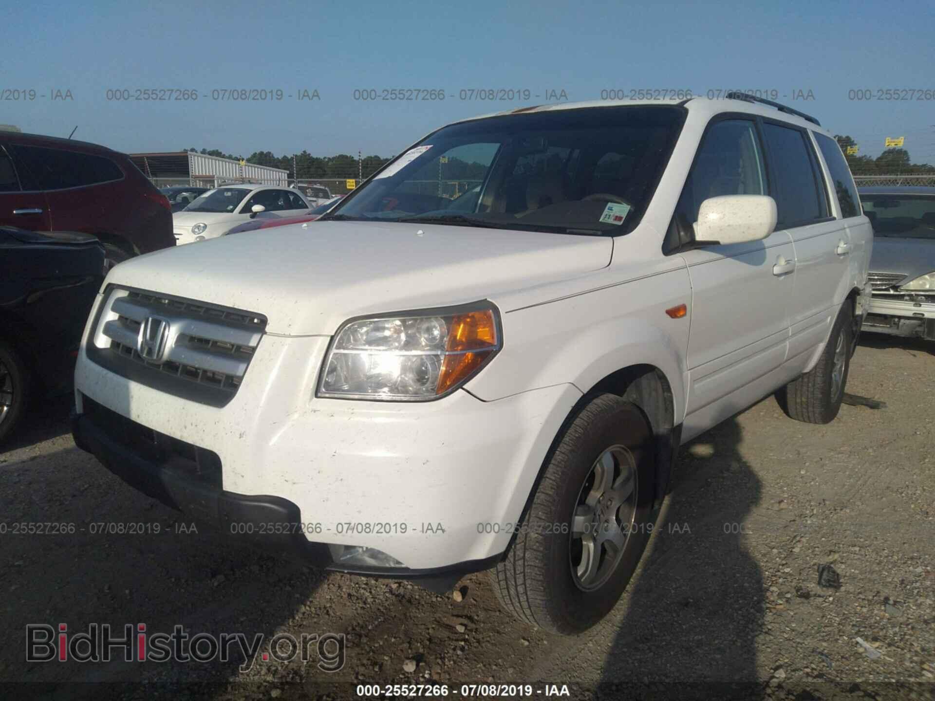 2007 HONDA PILOT - VIN: 5FNYF28547B006974 - Фото 2