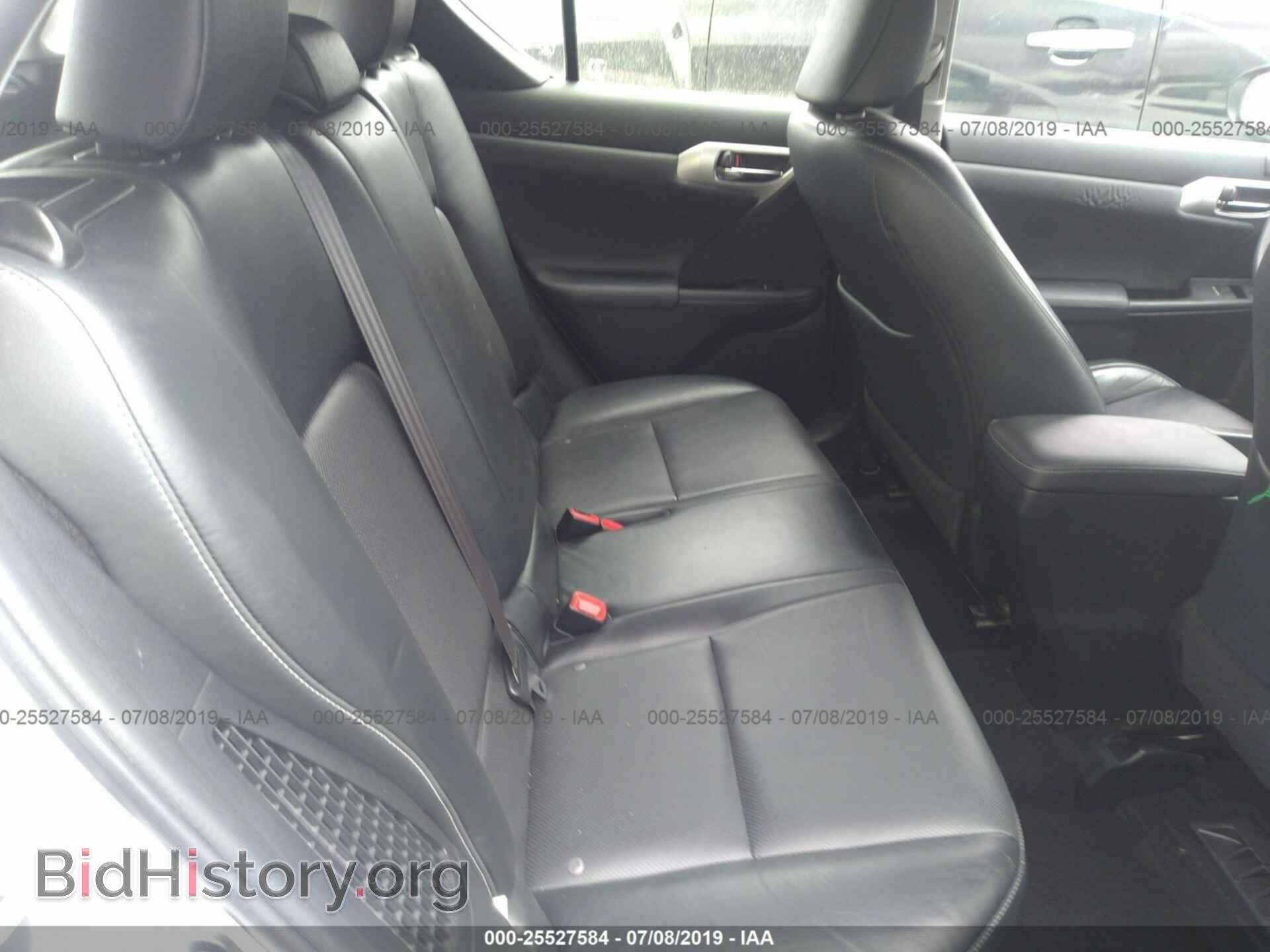 2011 LEXUS CT - VIN: JTHKD5BH4B2039113 - Фото 8