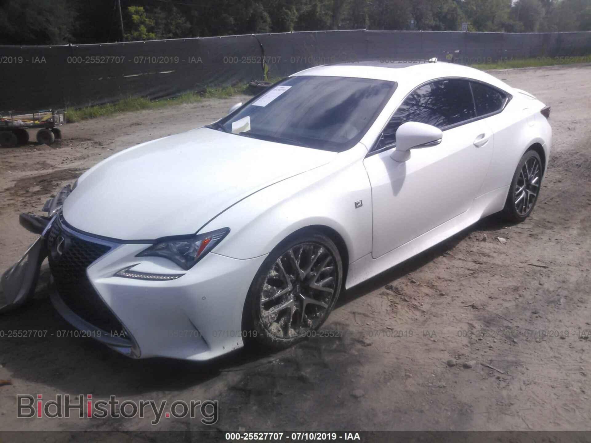 2015 LEXUS RC - VIN: JTHHE5BC2F5008541 - Фото 2