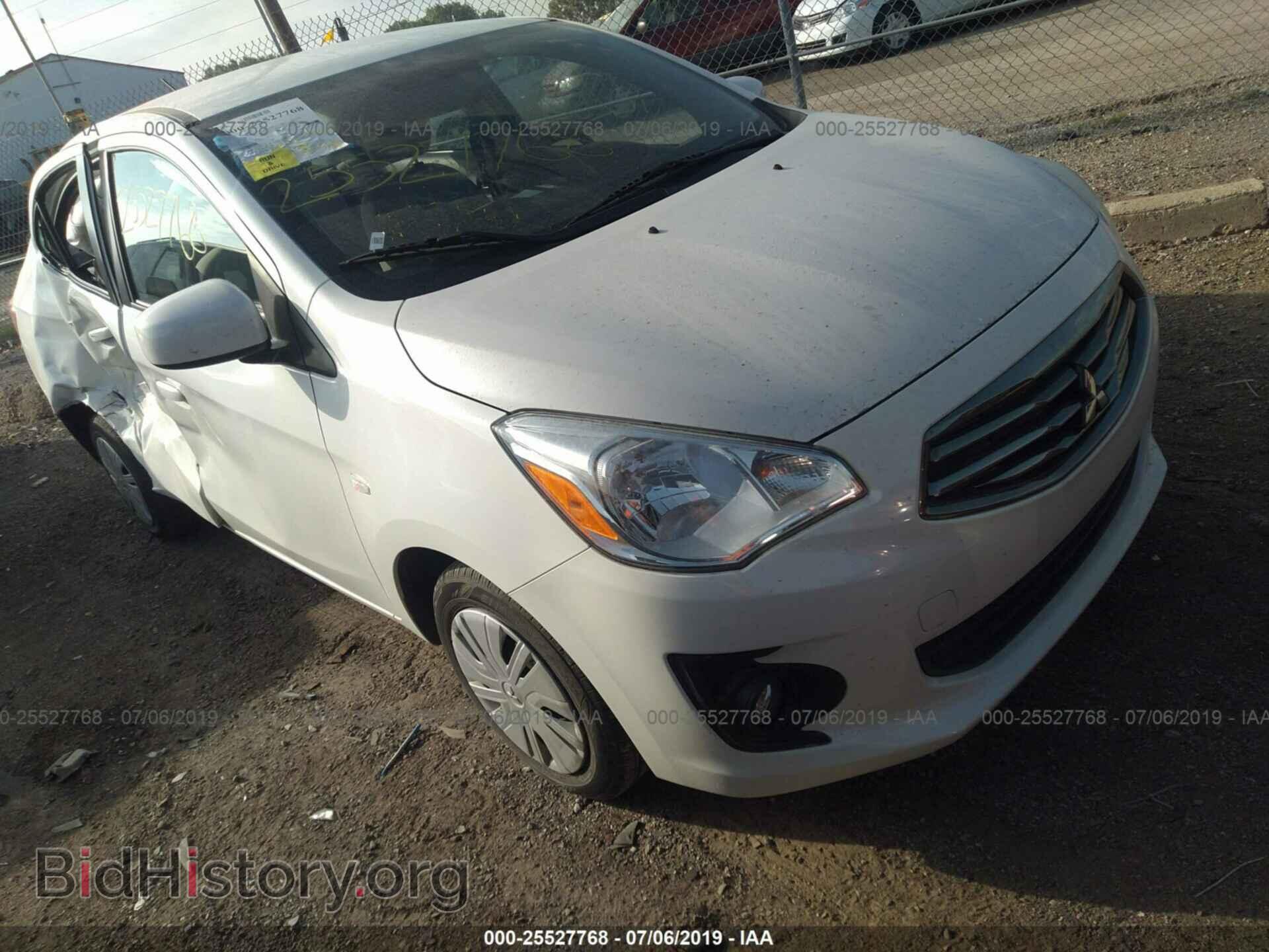 Photo ML32F3FJ6HHF15547 - MITSUBISHI MIRAGE 2017