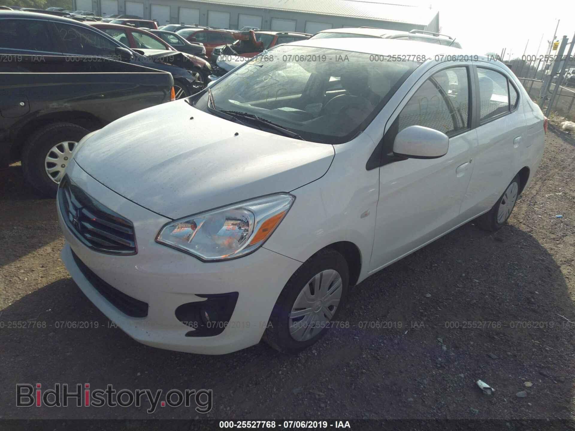 2017 MITSUBISHI MIRAGE - VIN: ML32F3FJ6HHF15547 - Фото 2