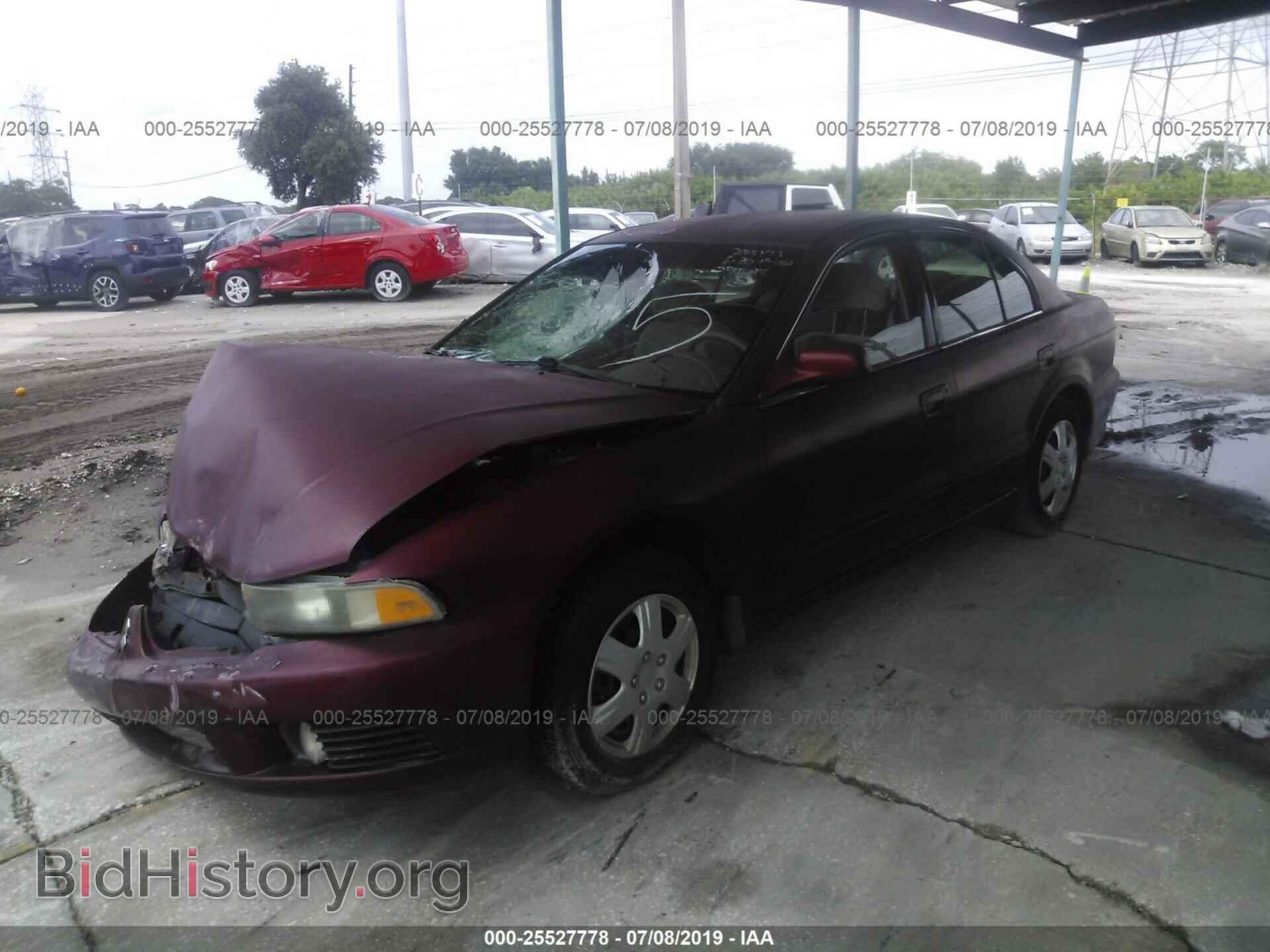 2002 MITSUBISHI GALANT - VIN: 4A3AA46G62E027204 - Фото 2