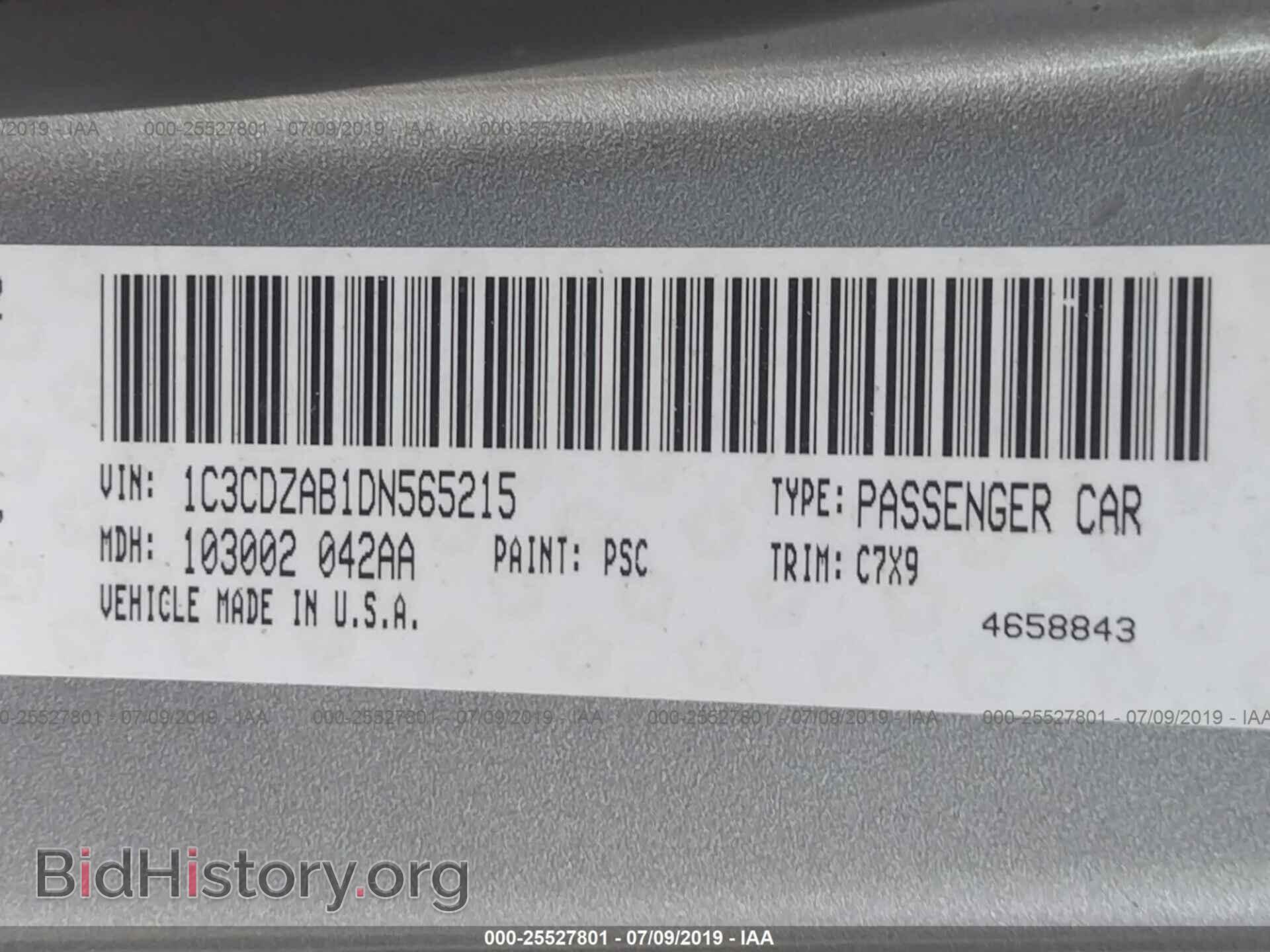 2013 DODGE AVENGER - VIN: 1C3CDZAB1DN565215 - Photo 9