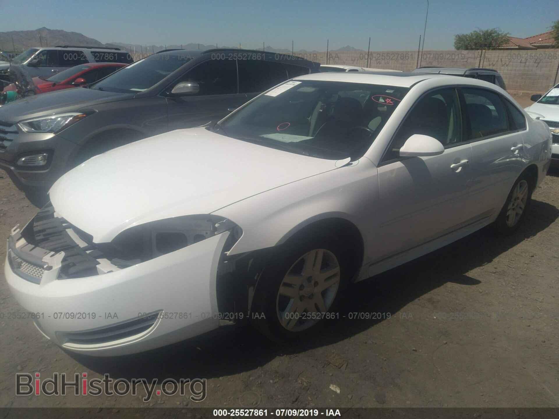 2013 CHEVROLET IMPALA - VIN: 2G1WG5E30D1200949 - Фото 2