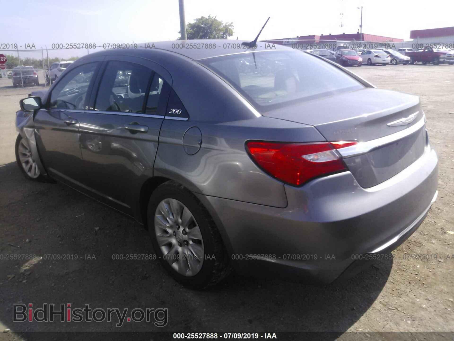 2012 CHRYSLER 200 - VIN: 1C3CCBAB3CN163849 - Фото 3